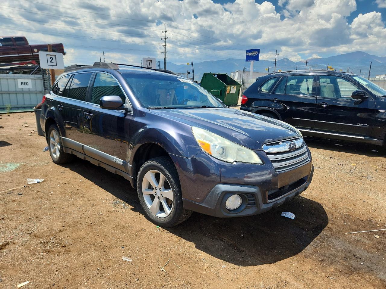 2013 Subaru Outback 2.5i Premium Charcoal vin: 4S4BRBCC2D3294145