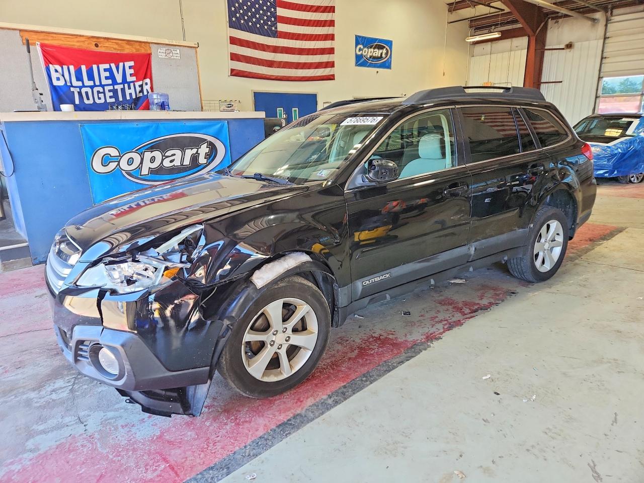 2013 Subaru Outback 2.5i Premium Черный vin: 4S4BRBCC2D3298325