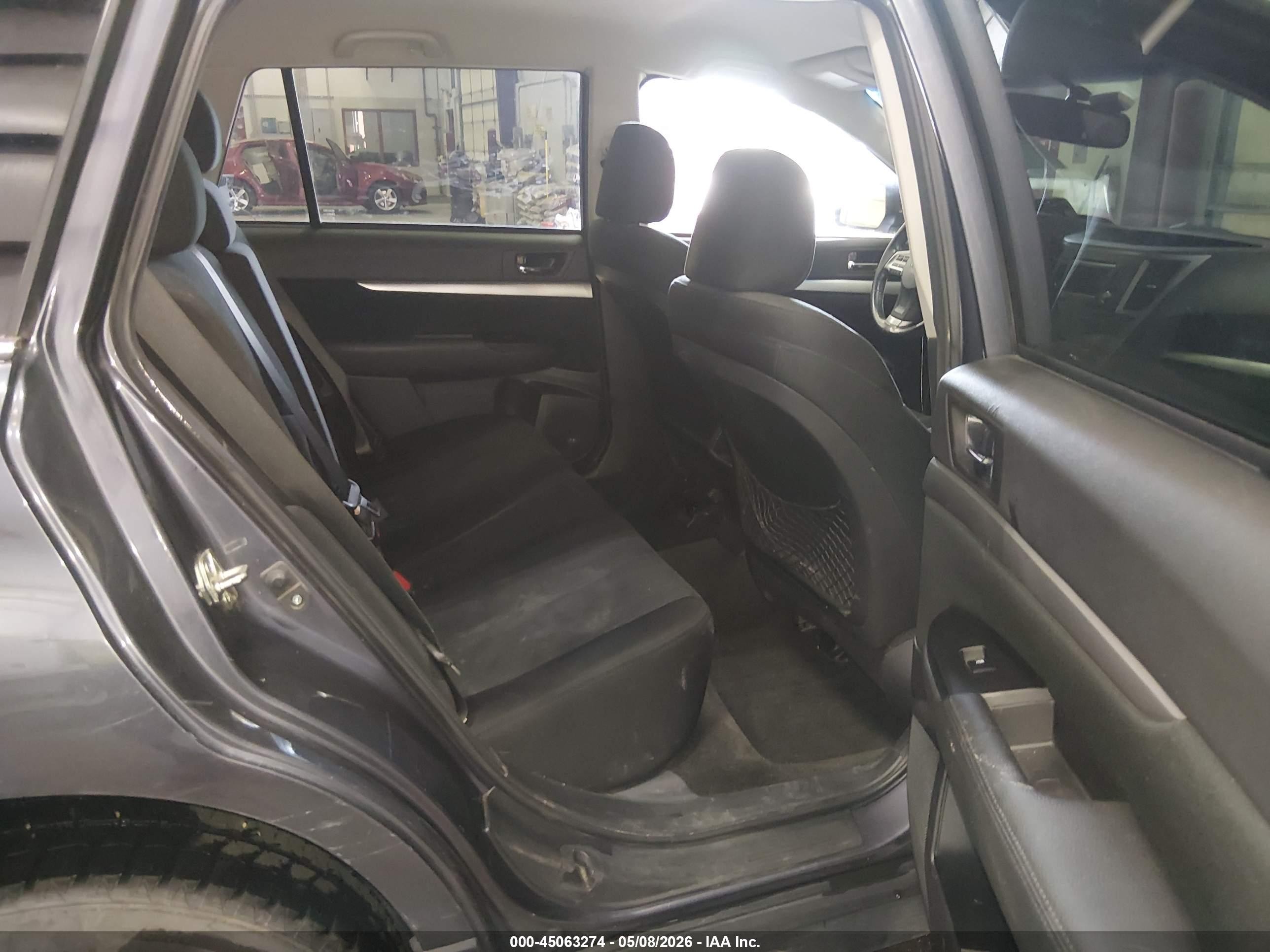 2014 Subaru Outback 2.5i Premium Gray vin: 4S4BRBCC2E3317909