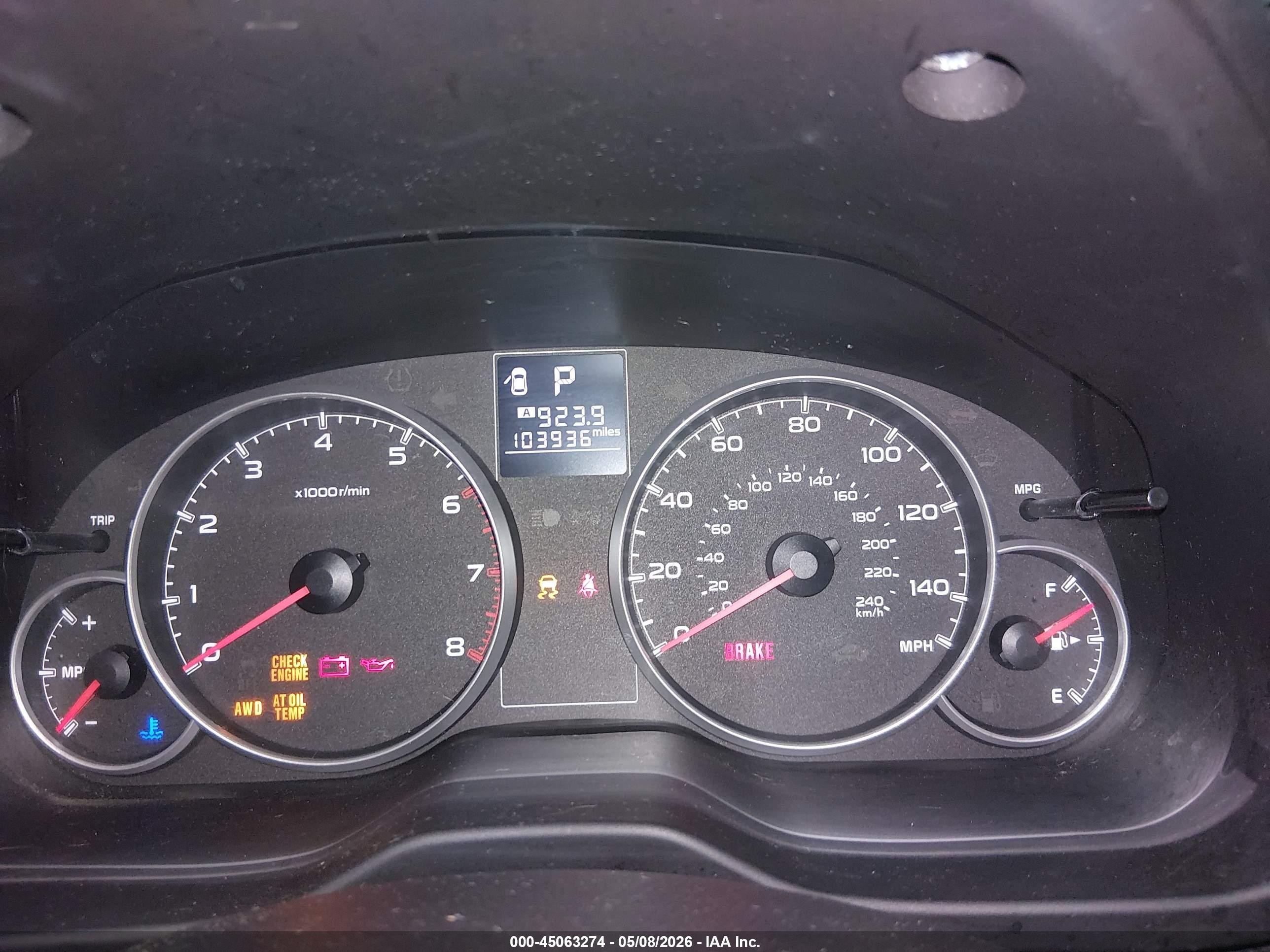 2014 Subaru Outback 2.5i Premium Gray vin: 4S4BRBCC2E3317909