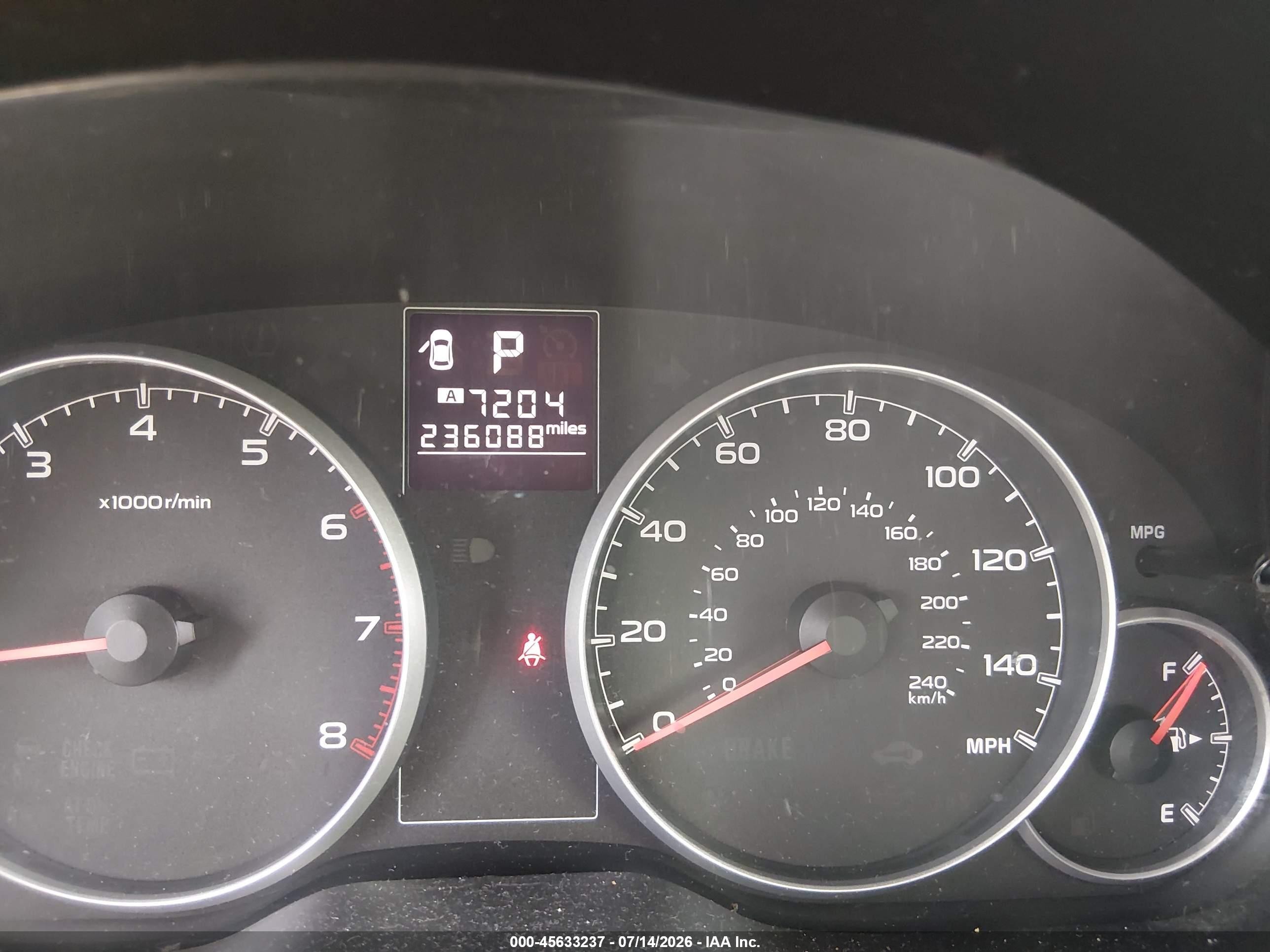 2014 Subaru Outback 2.5i Premium Blue vin: 4S4BRBCC2E3327761
