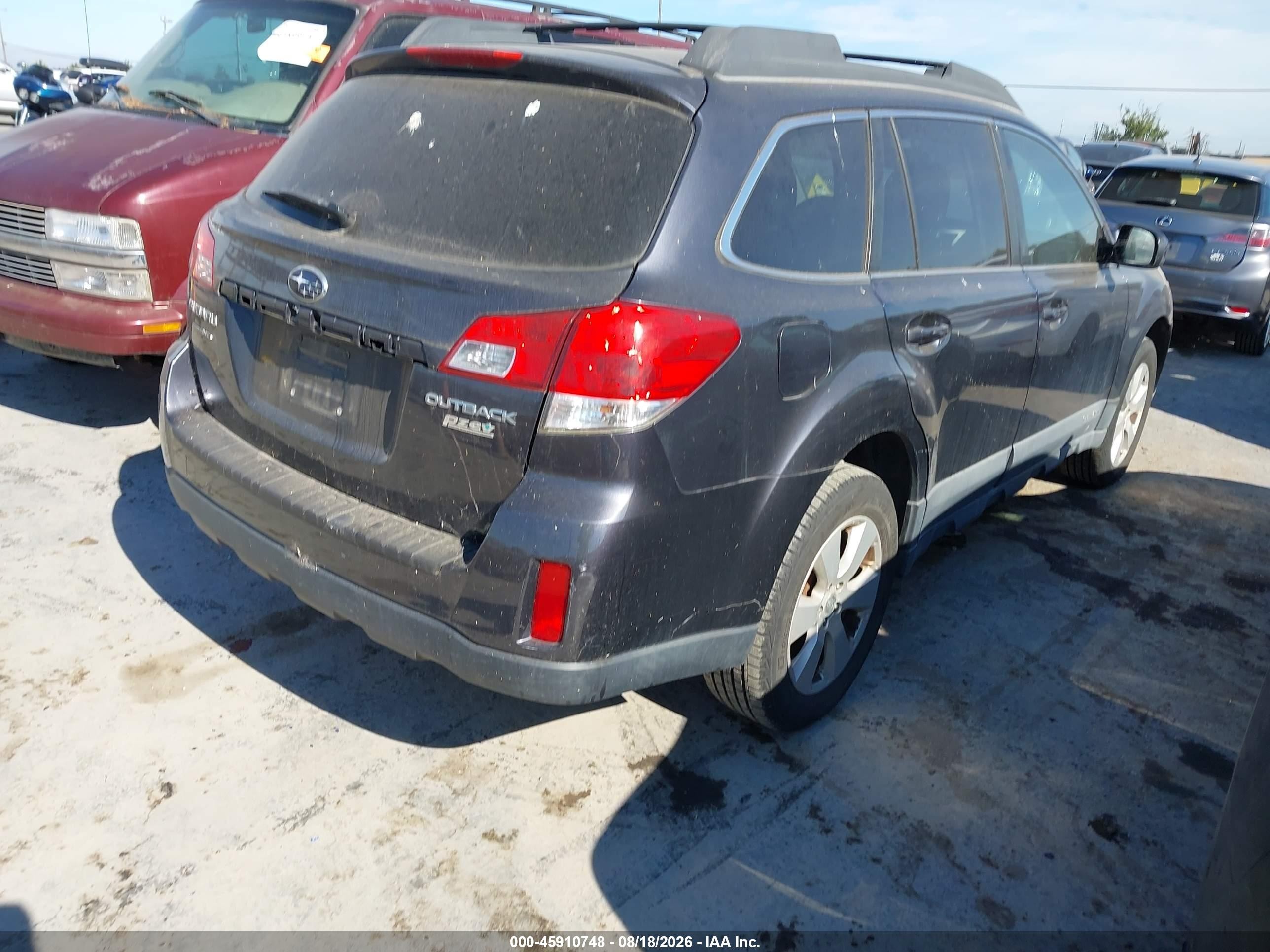 2010 Subaru Outback 2.5i Premium Black vin: 4S4BRBCC3A3354980