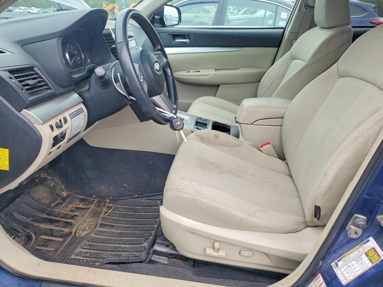 2011 Subaru Outback 2.5i Premium Blue vin: 4S4BRBCC3B3322032
