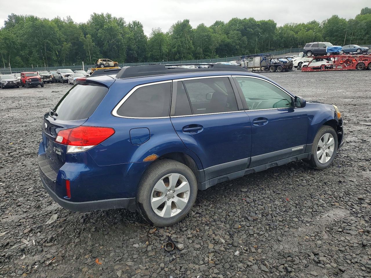 2011 Subaru Outback 2.5i Premium Blue vin: 4S4BRBCC3B3322032