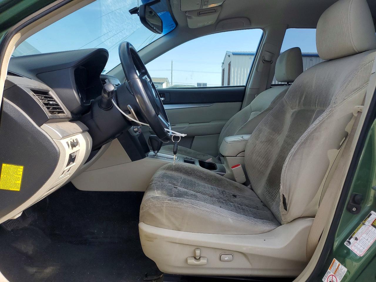 2011 Subaru Outback 2.5i Premium Зеленый vin: 4S4BRBCC3B3340496