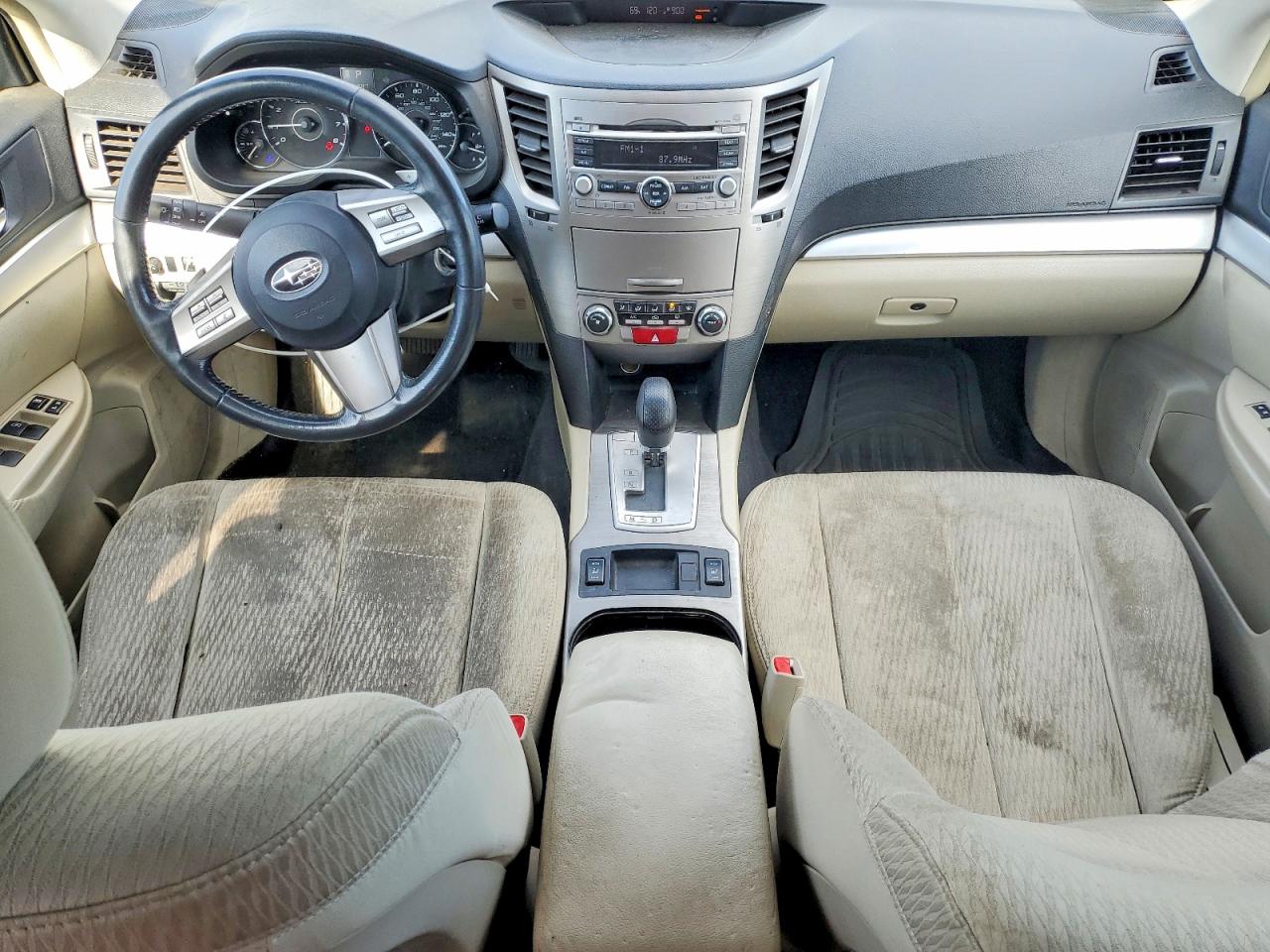 2011 Subaru Outback 2.5i Premium Зеленый vin: 4S4BRBCC3B3340496