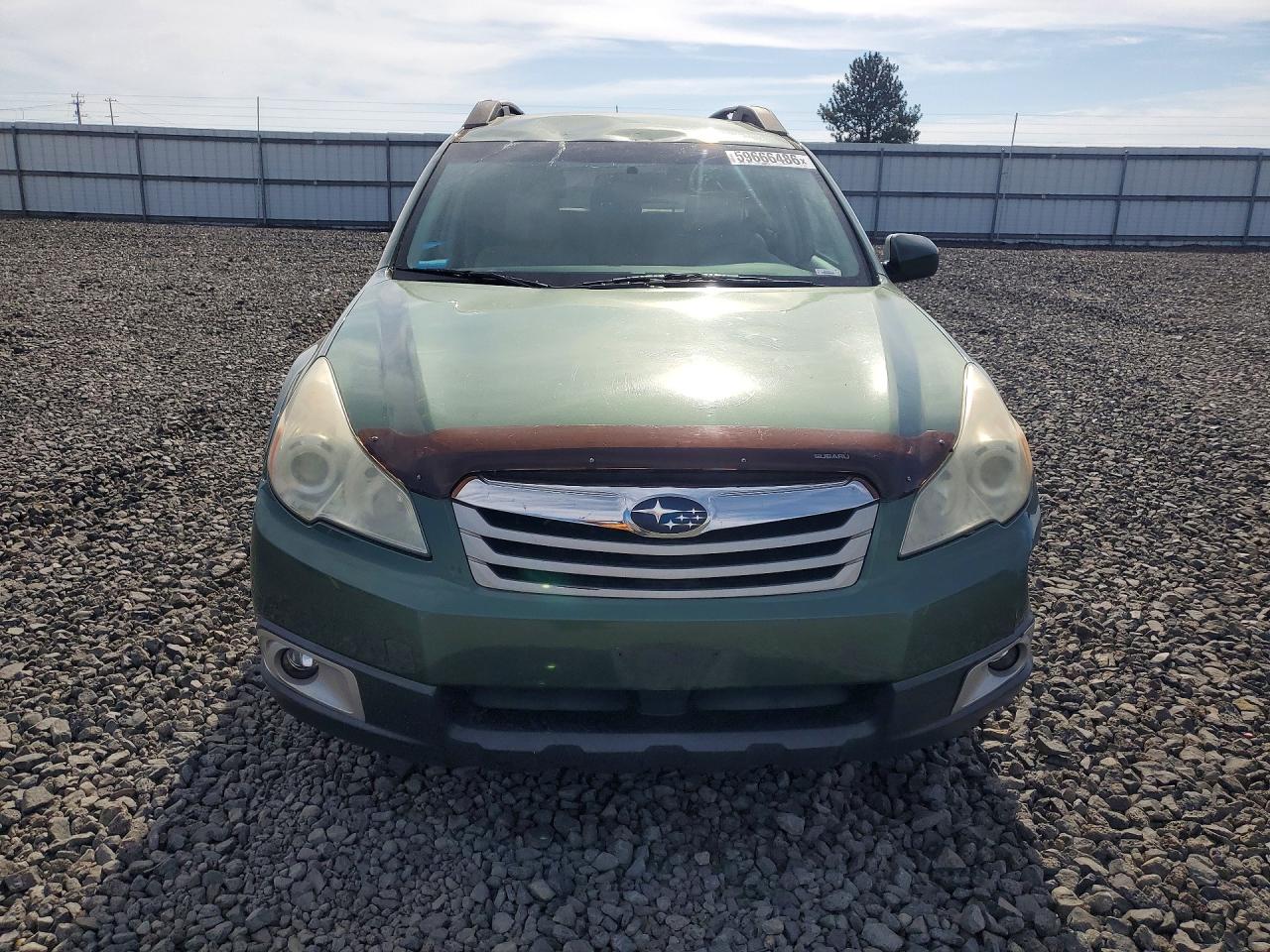 2011 Subaru Outback 2.5i Premium Зеленый vin: 4S4BRBCC3B3340496
