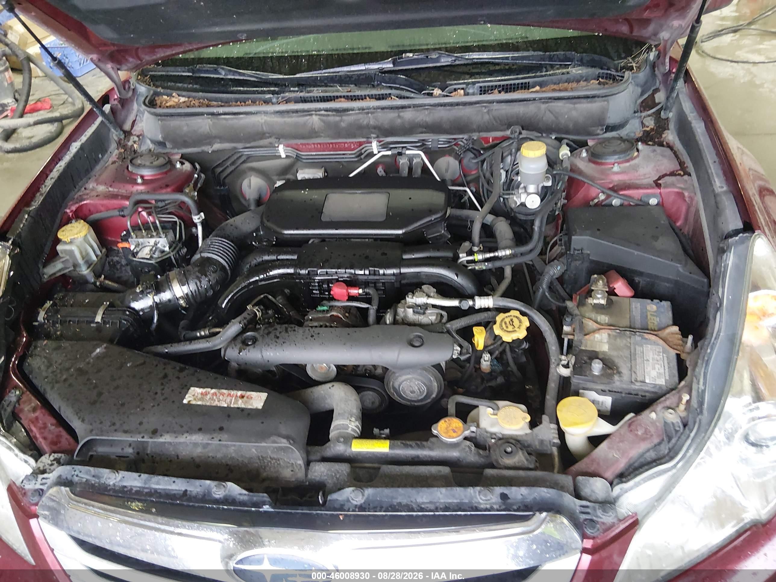 2011 Subaru Outback 2.5i Premium Burgundy vin: 4S4BRBCC3B3407579