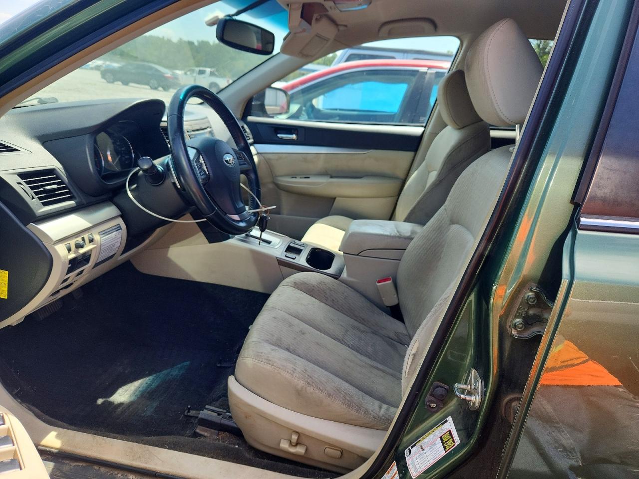 2012 Subaru Outback 2. Green vin: 4S4BRBCC3C3219520