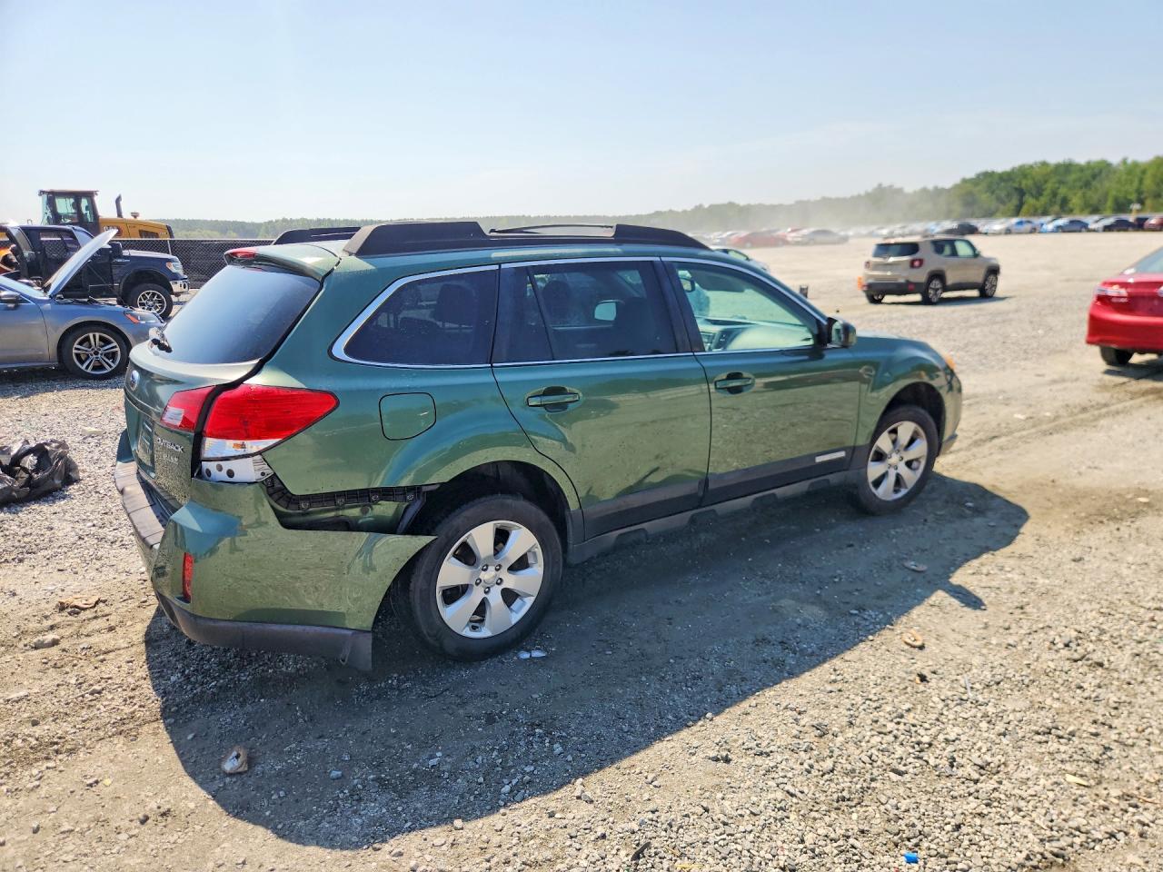 2012 Subaru Outback 2. Green vin: 4S4BRBCC3C3219520