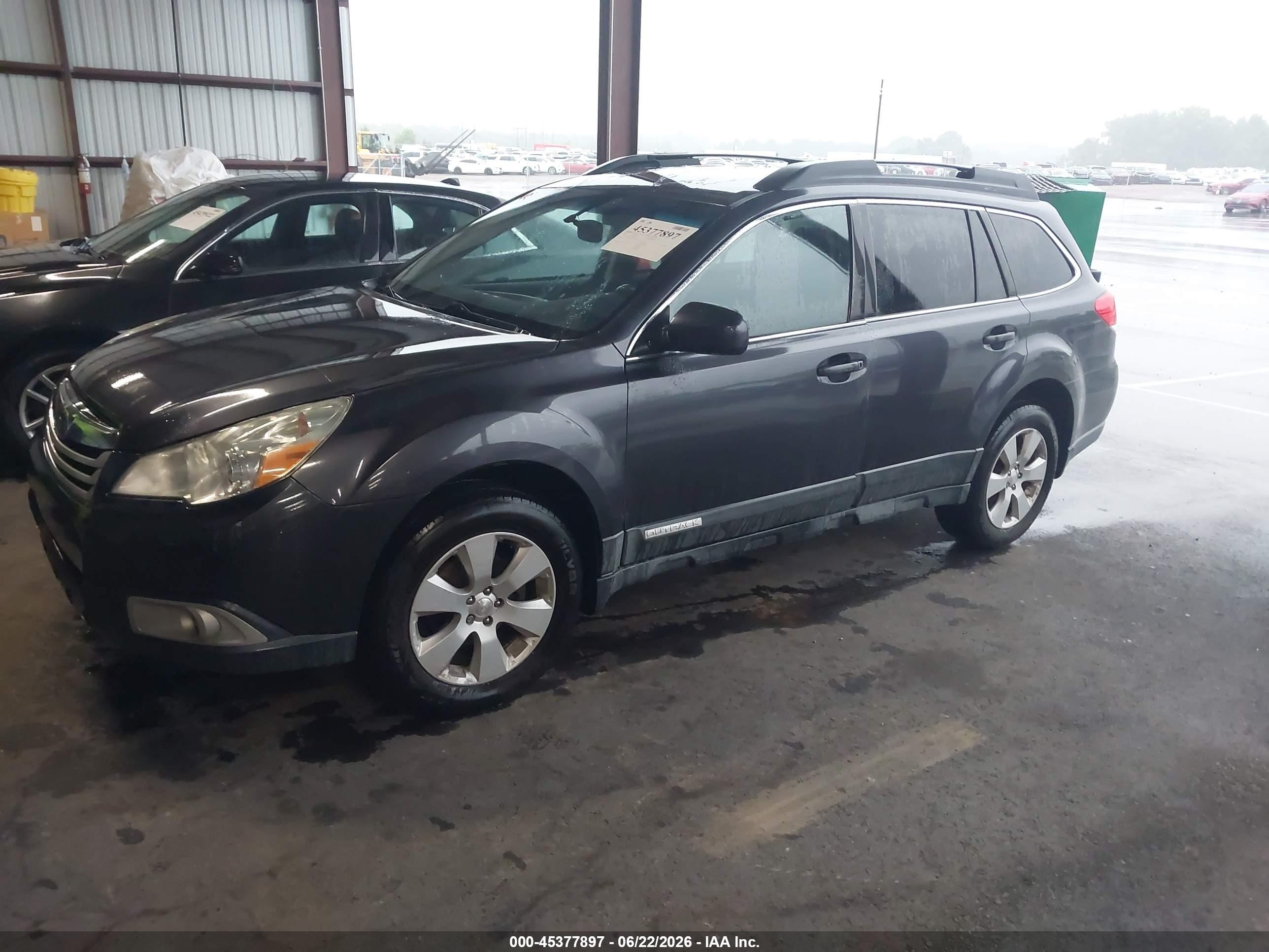 2012 Subaru Outback 2.5i Premium Gray vin: 4S4BRBCC3C3228069