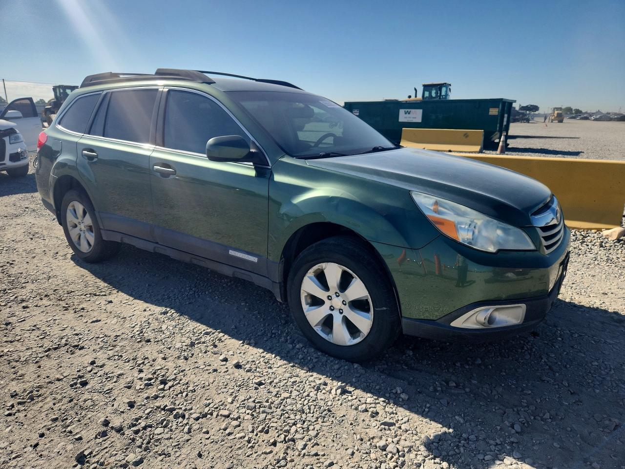 2012 Subaru Outback 2.5i Premium Зеленый vin: 4S4BRBCC3C3291723