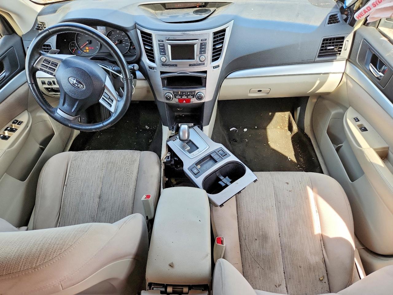 2014 Subaru Outback 2.5i Premium Cream vin: 4S4BRBCC3E3287108