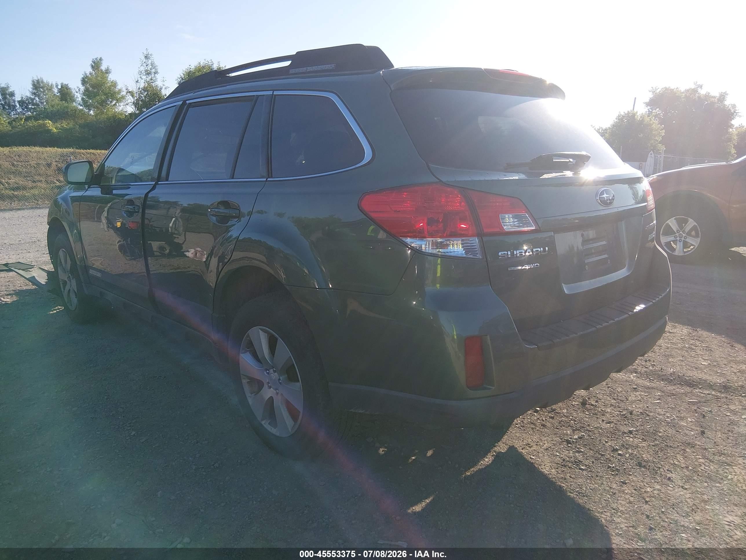 2011 Subaru Outback 2.5i Premium Green vin: 4S4BRBCC4B3353323