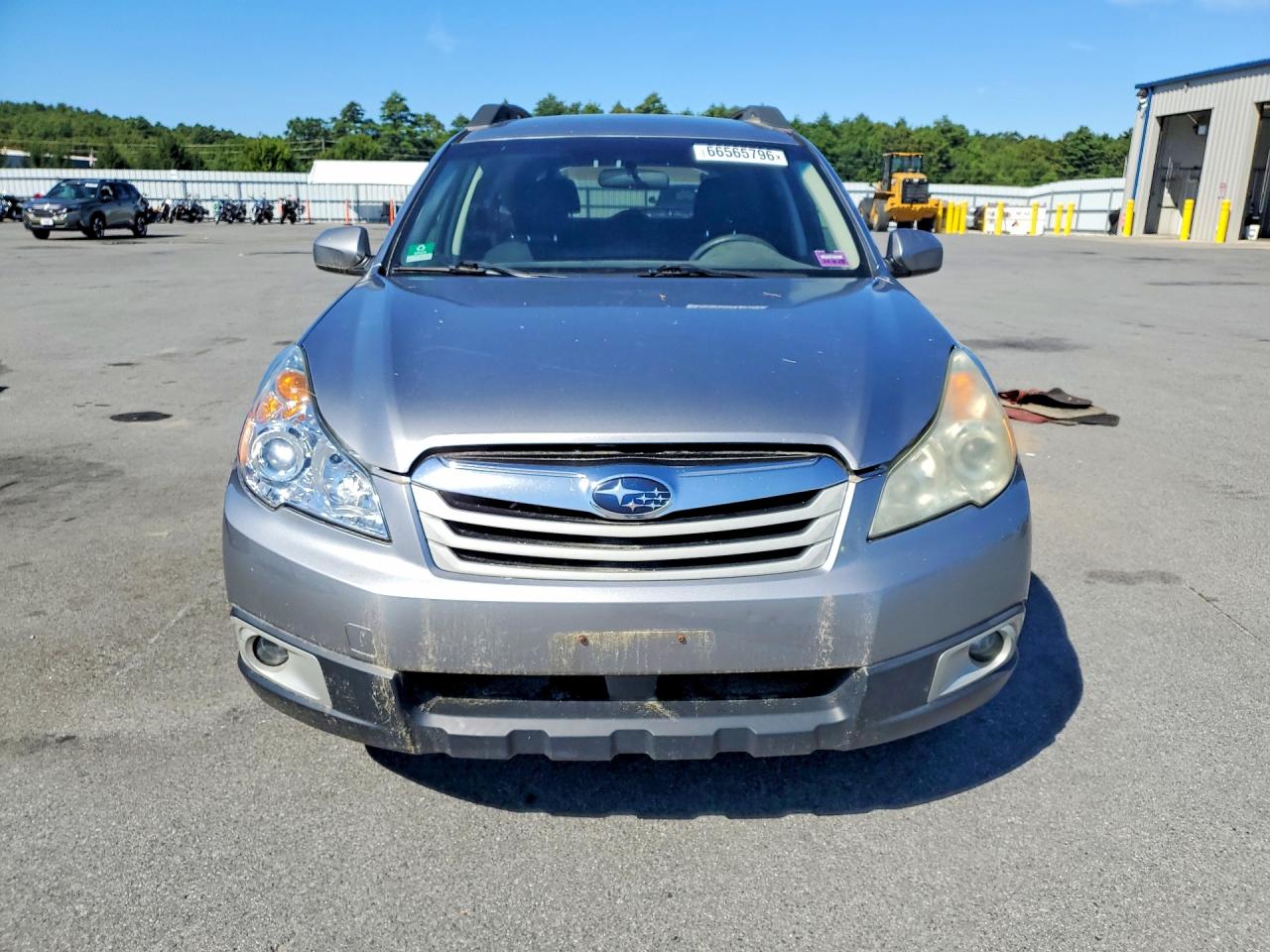 2011 Subaru Outback 2.5i Premium Silver vin: 4S4BRBCC4B3372907