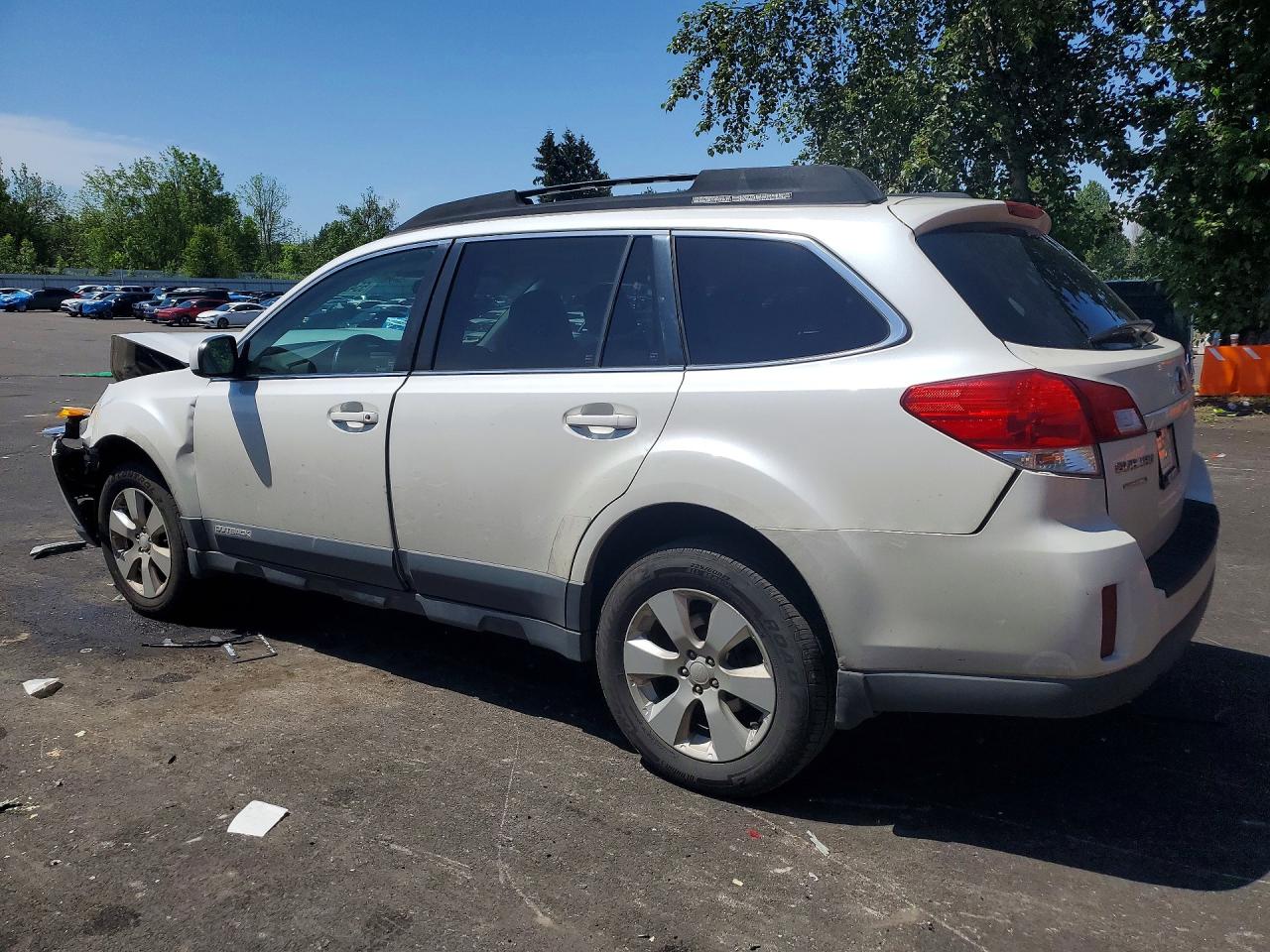 2011 Subaru Outback 2.5i Premium White vin: 4S4BRBCC4B3393157