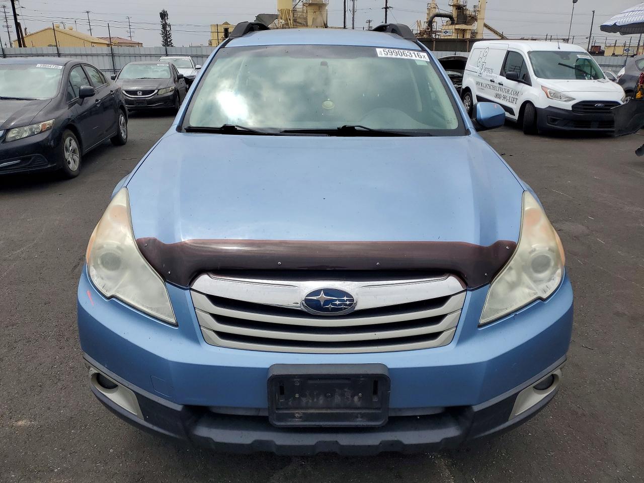 2011 Subaru Outback 2.5i Premium Синий vin: 4S4BRBCC4B3424262