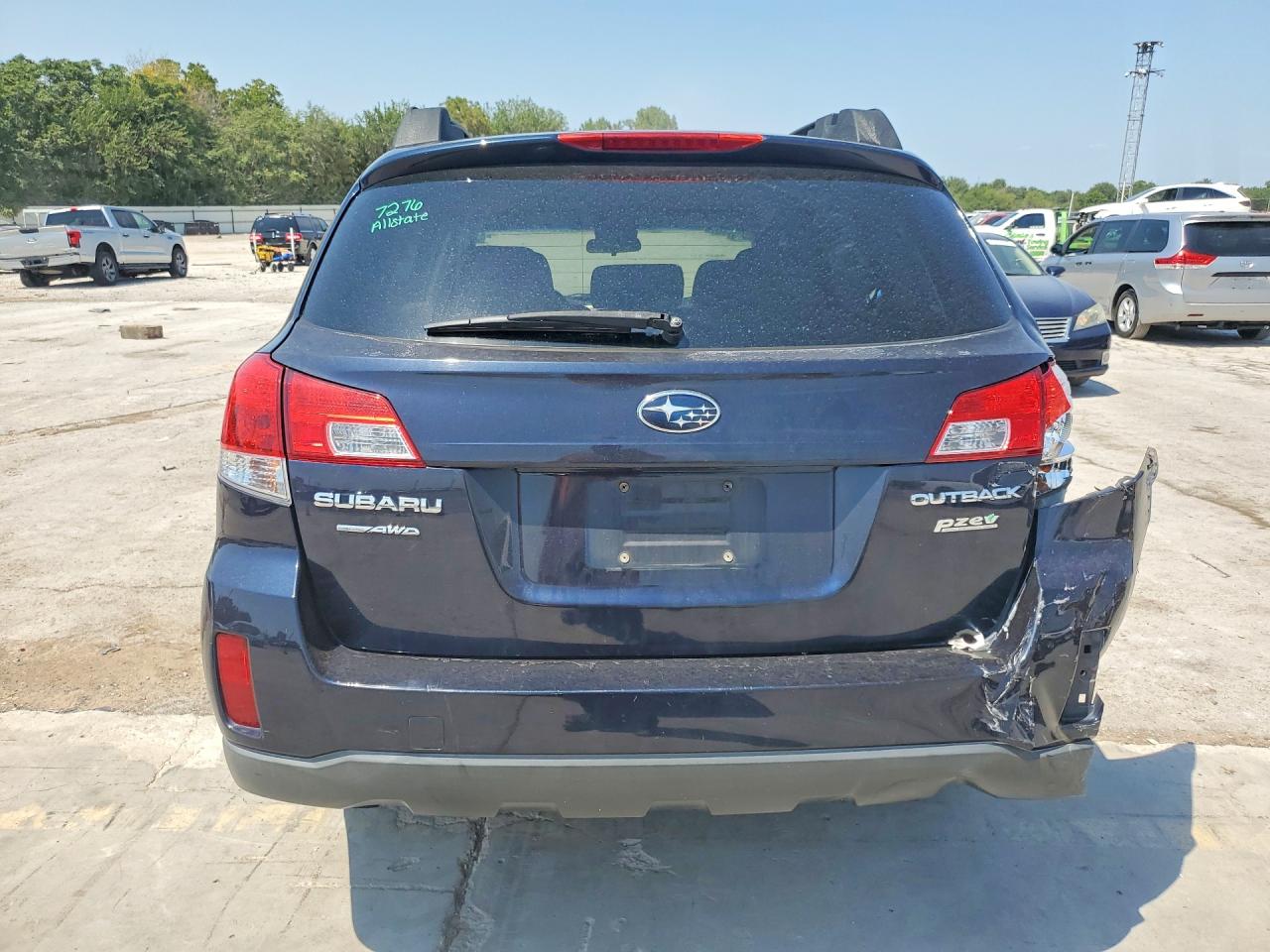 2013 Subaru Outback 2.5i Premium Синий vin: 4S4BRBCC4D3312693