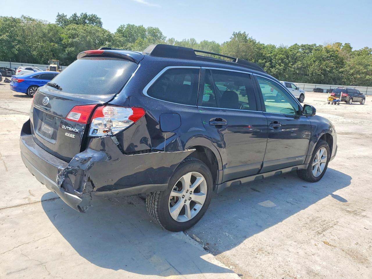 2013 Subaru Outback 2.5i Premium Синий vin: 4S4BRBCC4D3312693