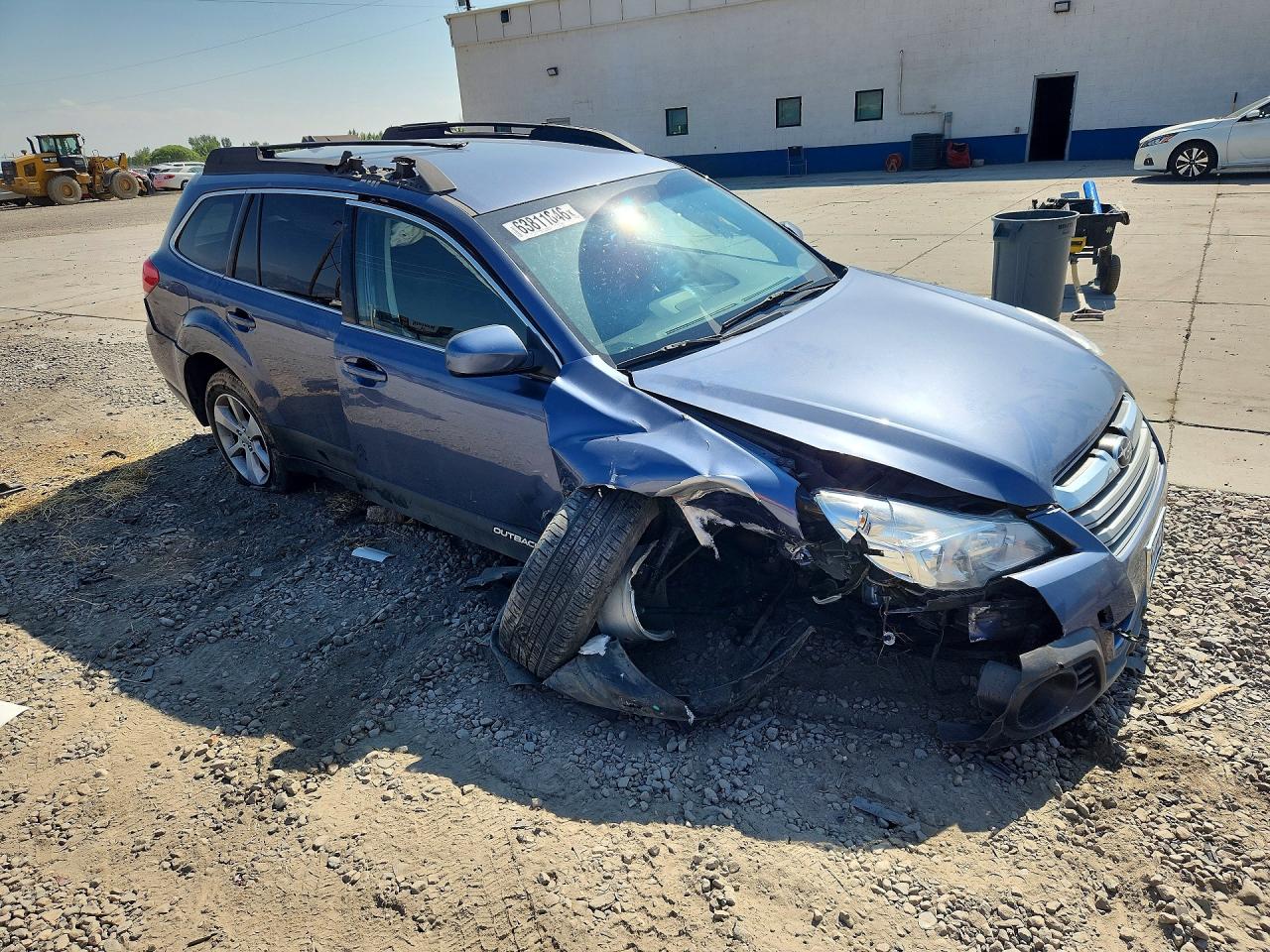 2014 Subaru Outback 2.5i Premium Blue vin: 4S4BRBCC4E3290020