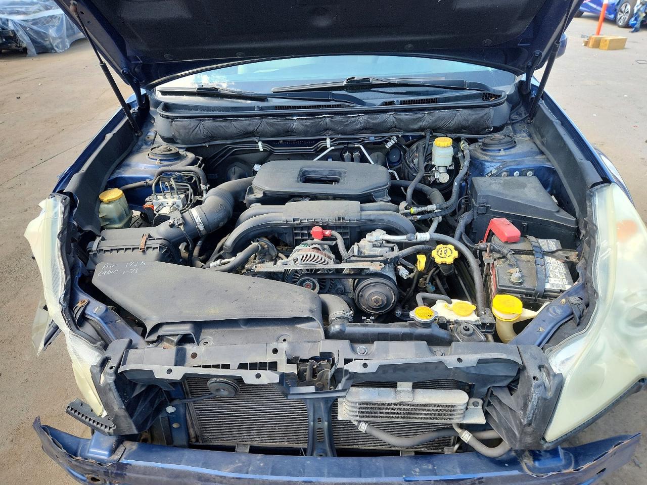 2010 Subaru Outback 2.5i Premium Blue vin: 4S4BRBCC5A3372624