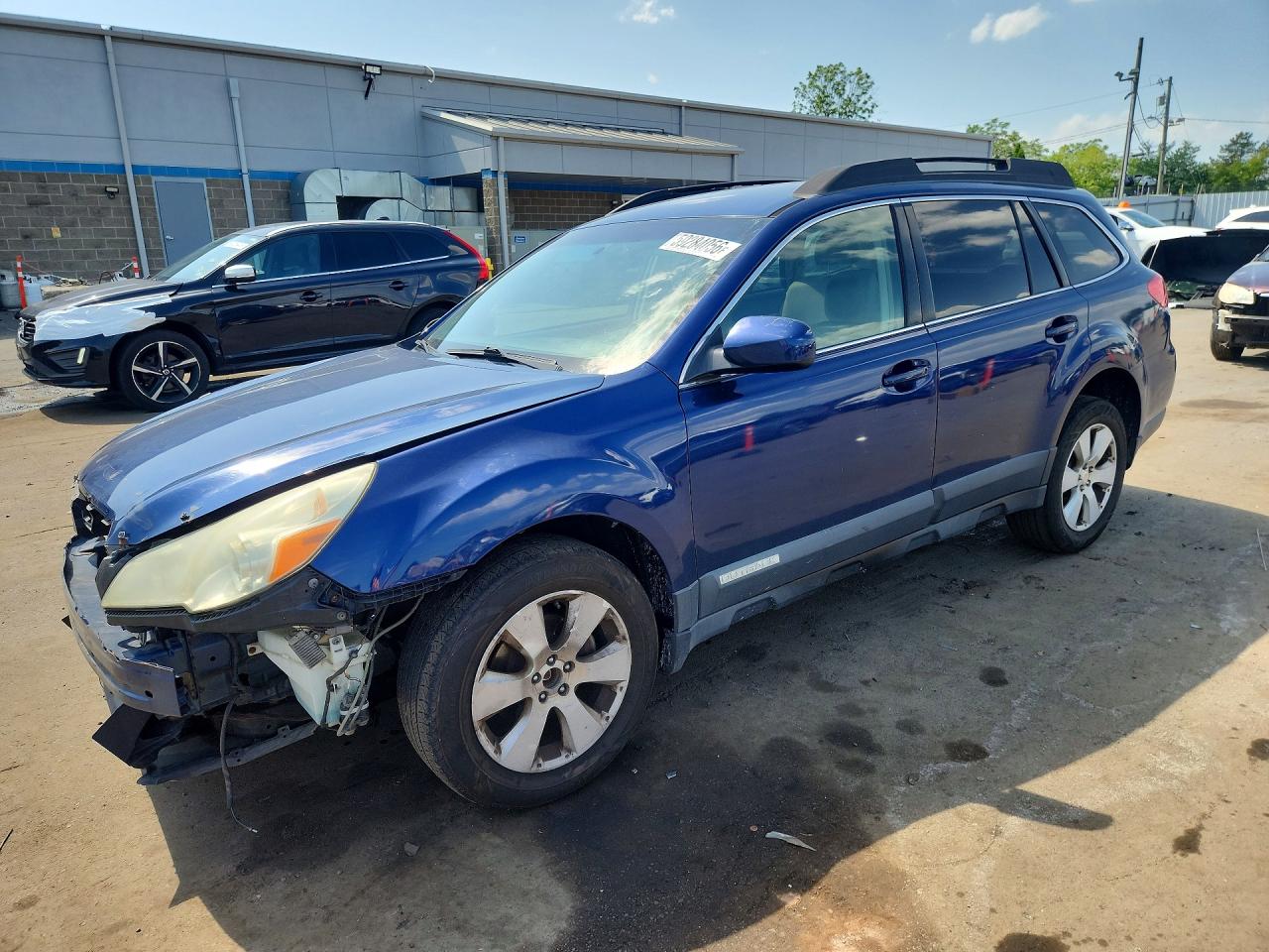 2010 Subaru Outback 2.5i Premium Blue vin: 4S4BRBCC5A3372624