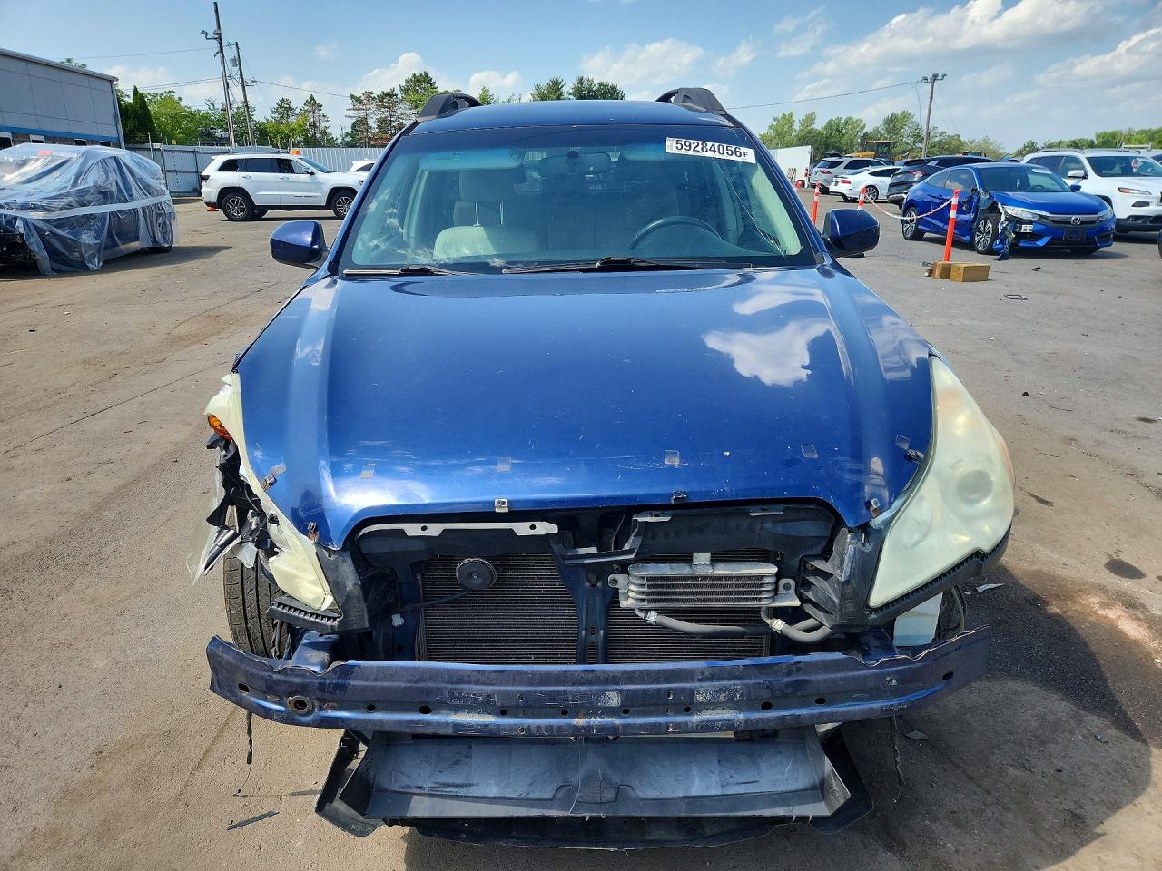 2010 Subaru Outback 2.5i Premium Blue vin: 4S4BRBCC5A3372624