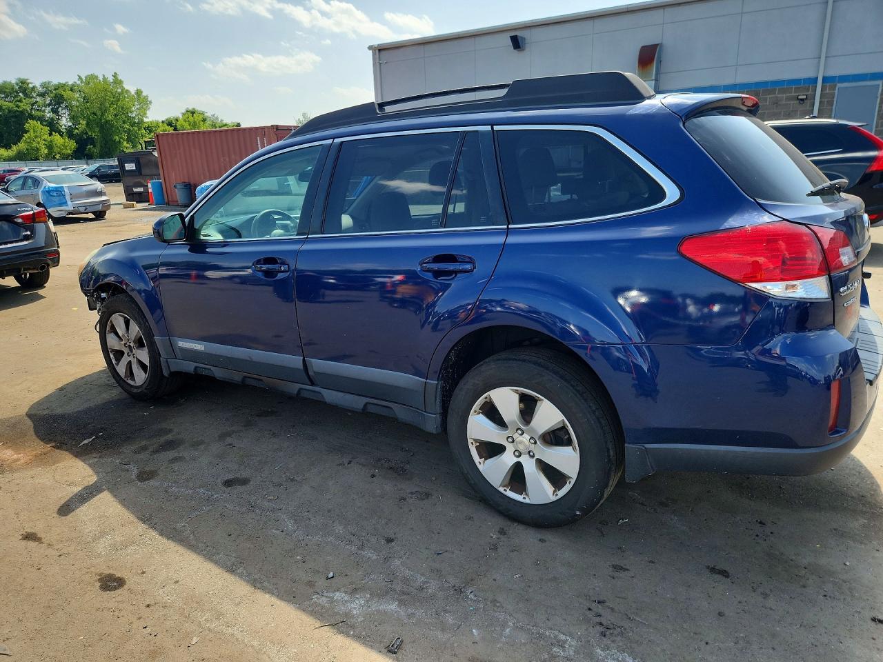 2010 Subaru Outback 2.5i Premium Blue vin: 4S4BRBCC5A3372624