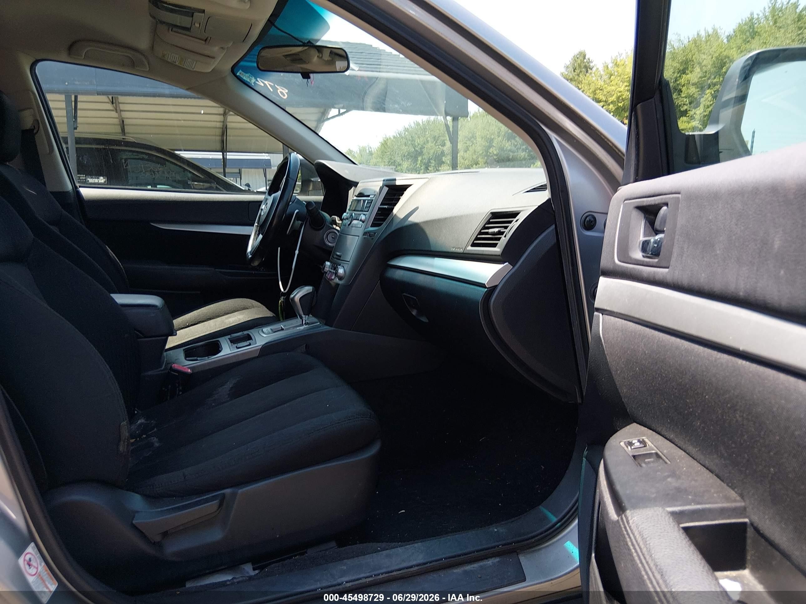 2011 Subaru Outback 2.5i Premium Gray vin: 4S4BRBCC5B3320525