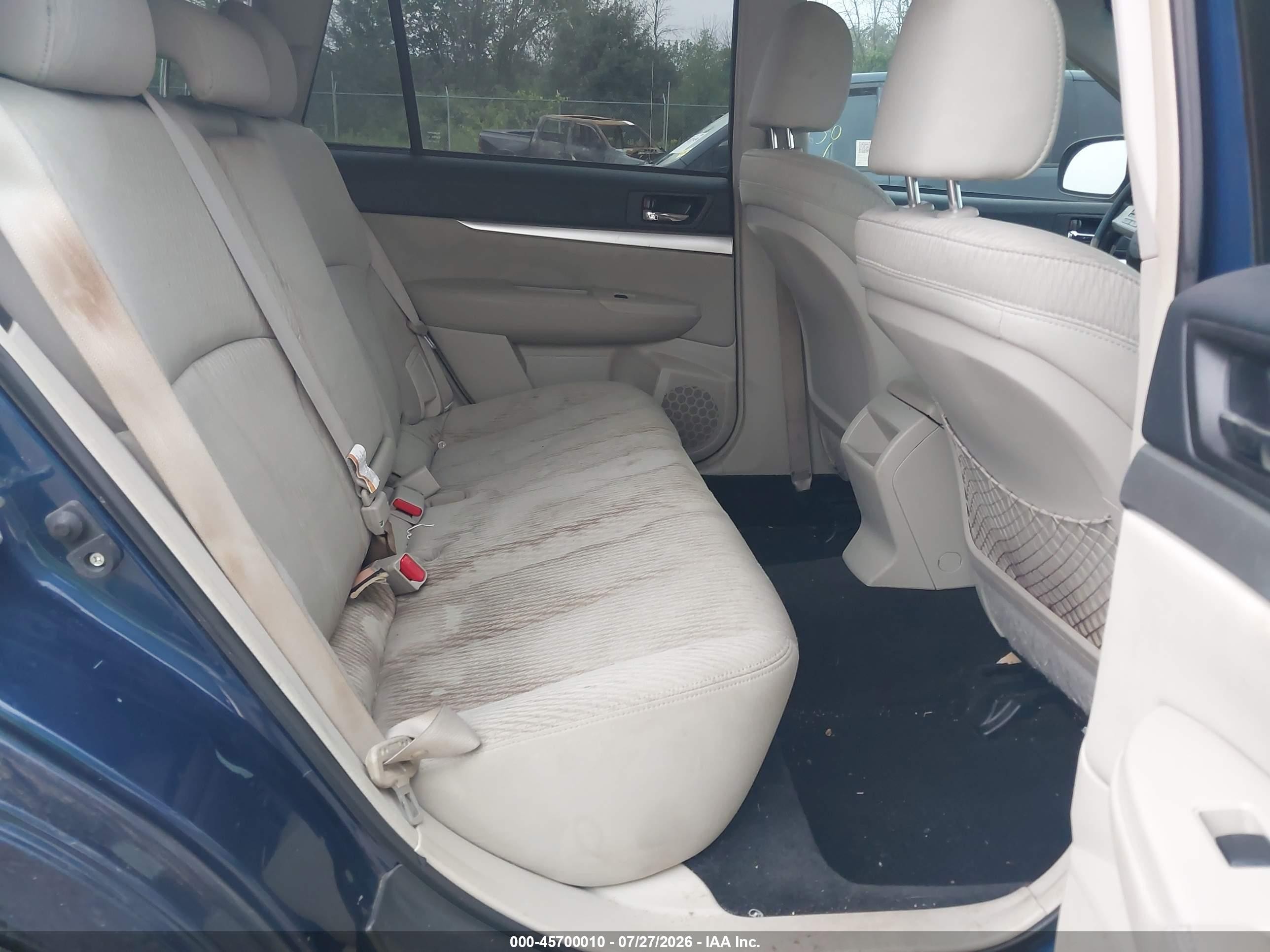 2011 Subaru Outback 2.5i Premium Dark Blue vin: 4S4BRBCC5B3326857