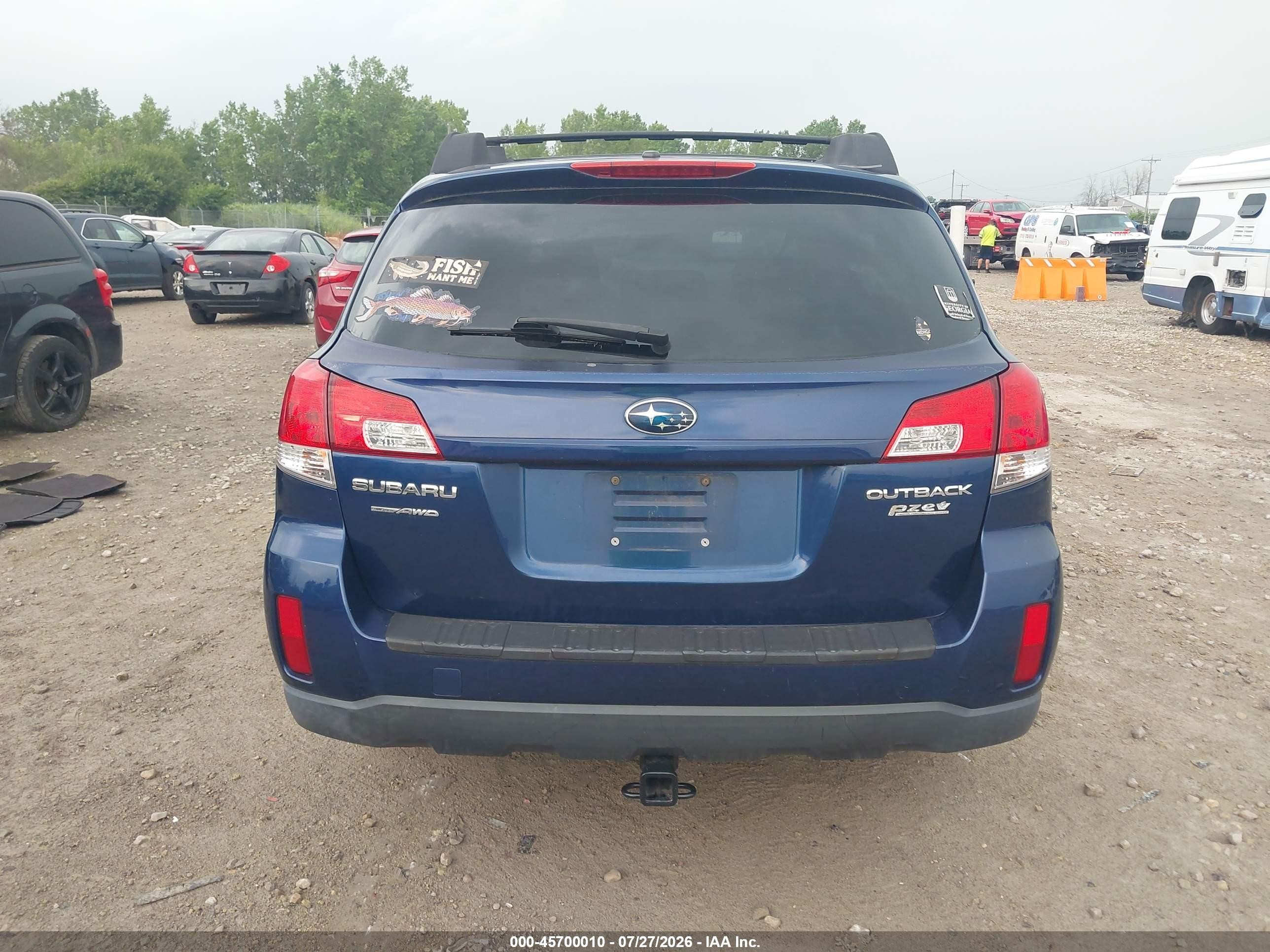 2011 Subaru Outback 2.5i Premium Dark Blue vin: 4S4BRBCC5B3326857