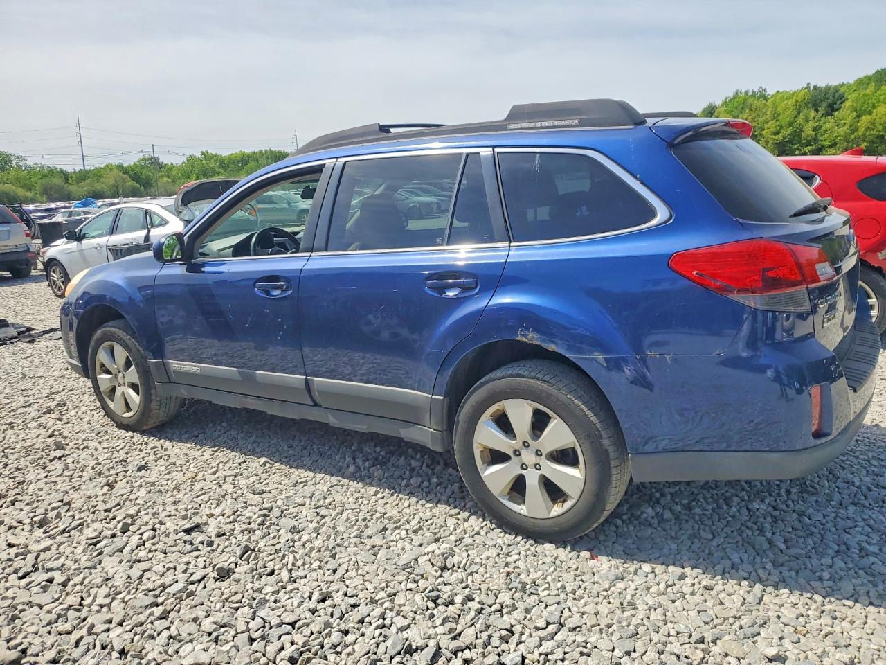 2011 Subaru Outback Синий vin: 4S4BRBCC5B3360698
