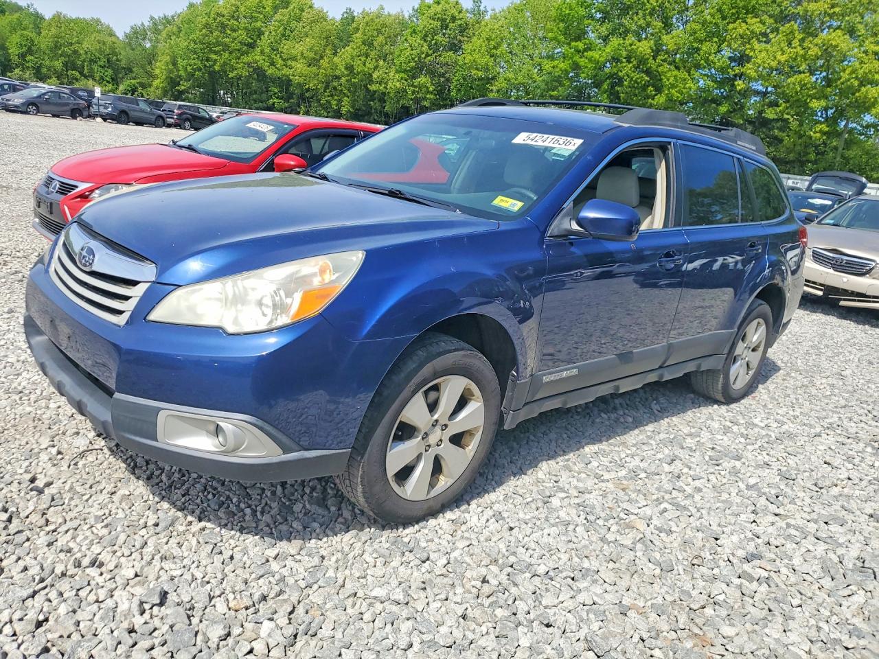 2011 Subaru Outback Blue vin: 4S4BRBCC5B3360698