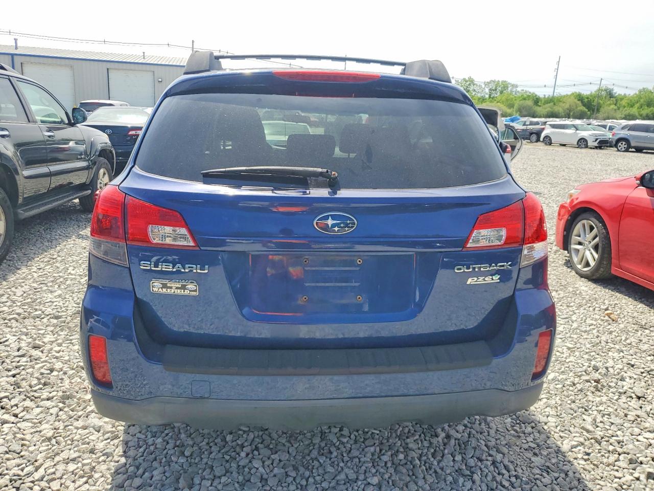 2011 Subaru Outback Синий vin: 4S4BRBCC5B3360698