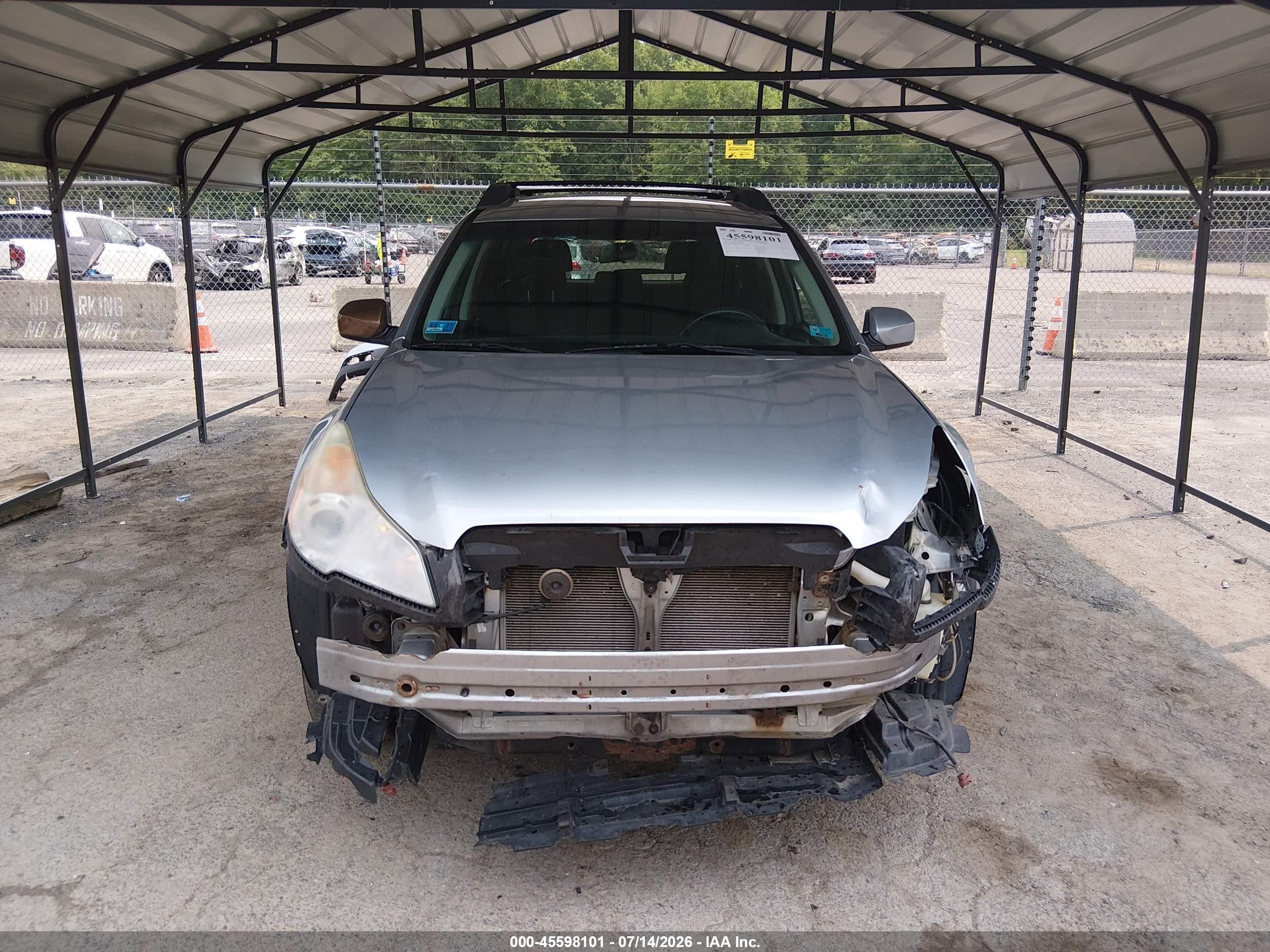 2012 Subaru Outback 2.5i Premium Silver vin: 4S4BRBCC5C3248680