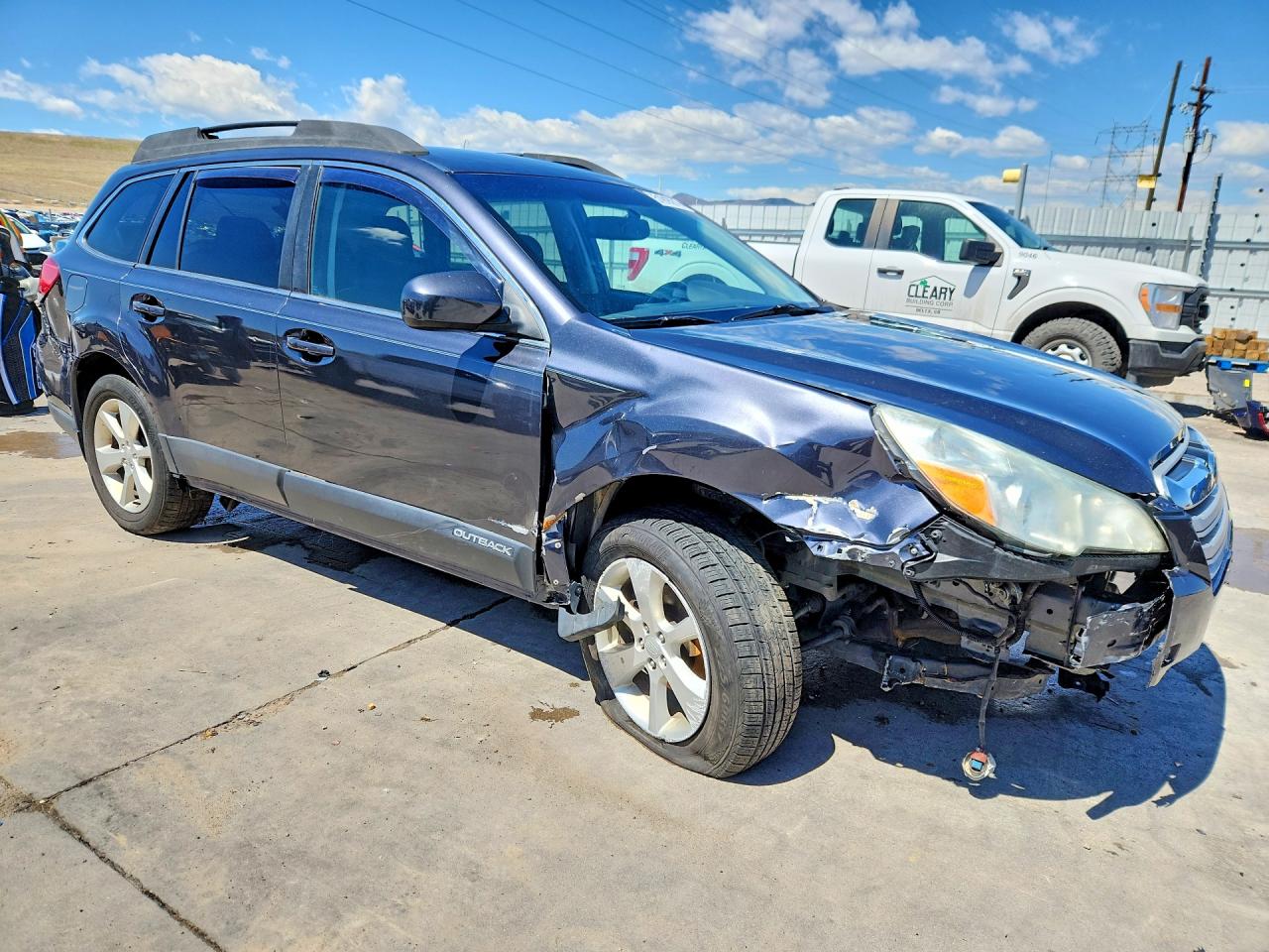 2013 Subaru Outback 2.5i Premium Charcoal vin: 4S4BRBCC5D3230732