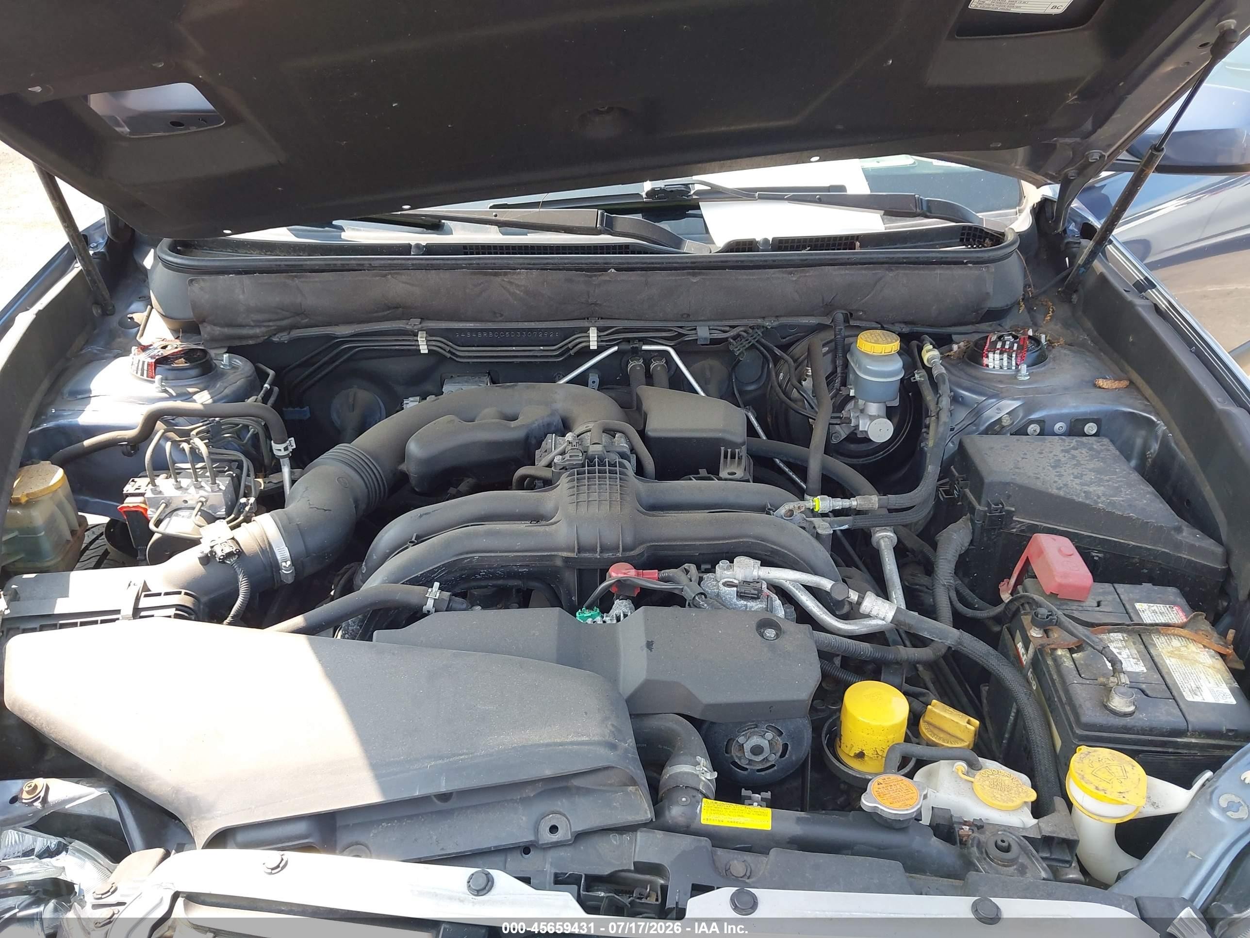 2013 Subaru Outback 2.5i Premium Синий vin: 4S4BRBCC5D3307292
