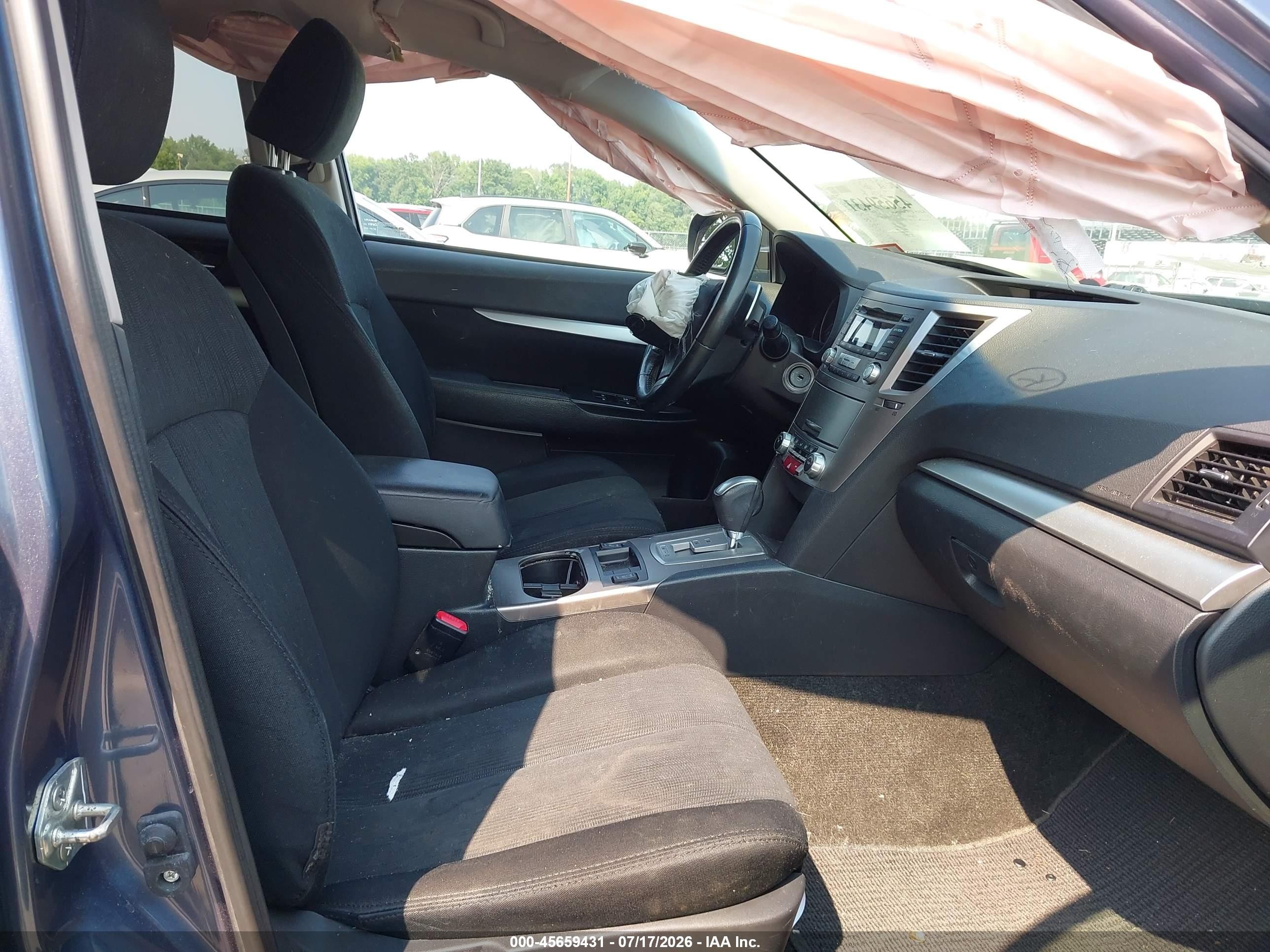 2013 Subaru Outback 2.5i Premium Синий vin: 4S4BRBCC5D3307292