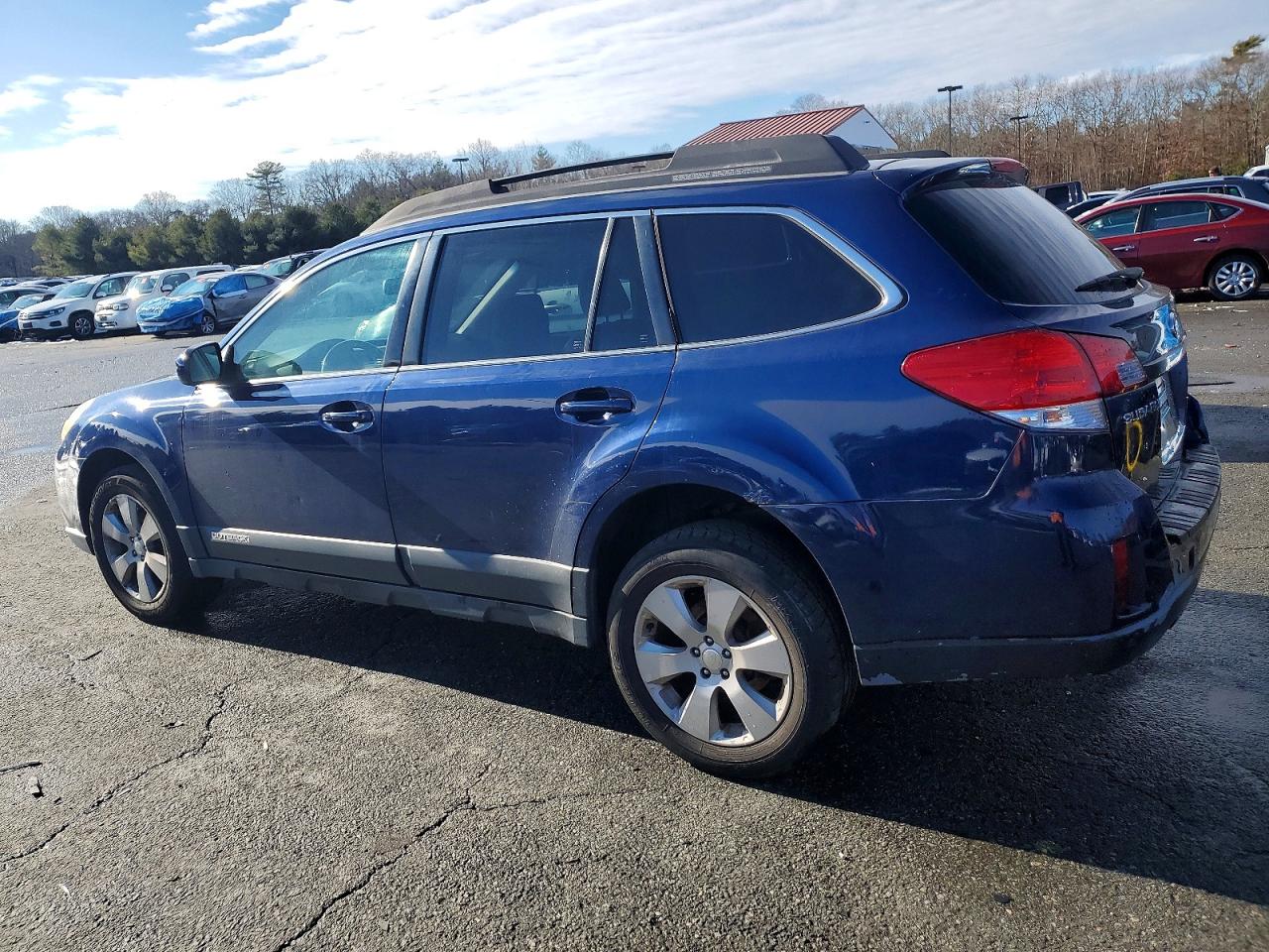 2010 Subaru Outback 2.5i Premium Синий vin: 4S4BRBCC6A3336263
