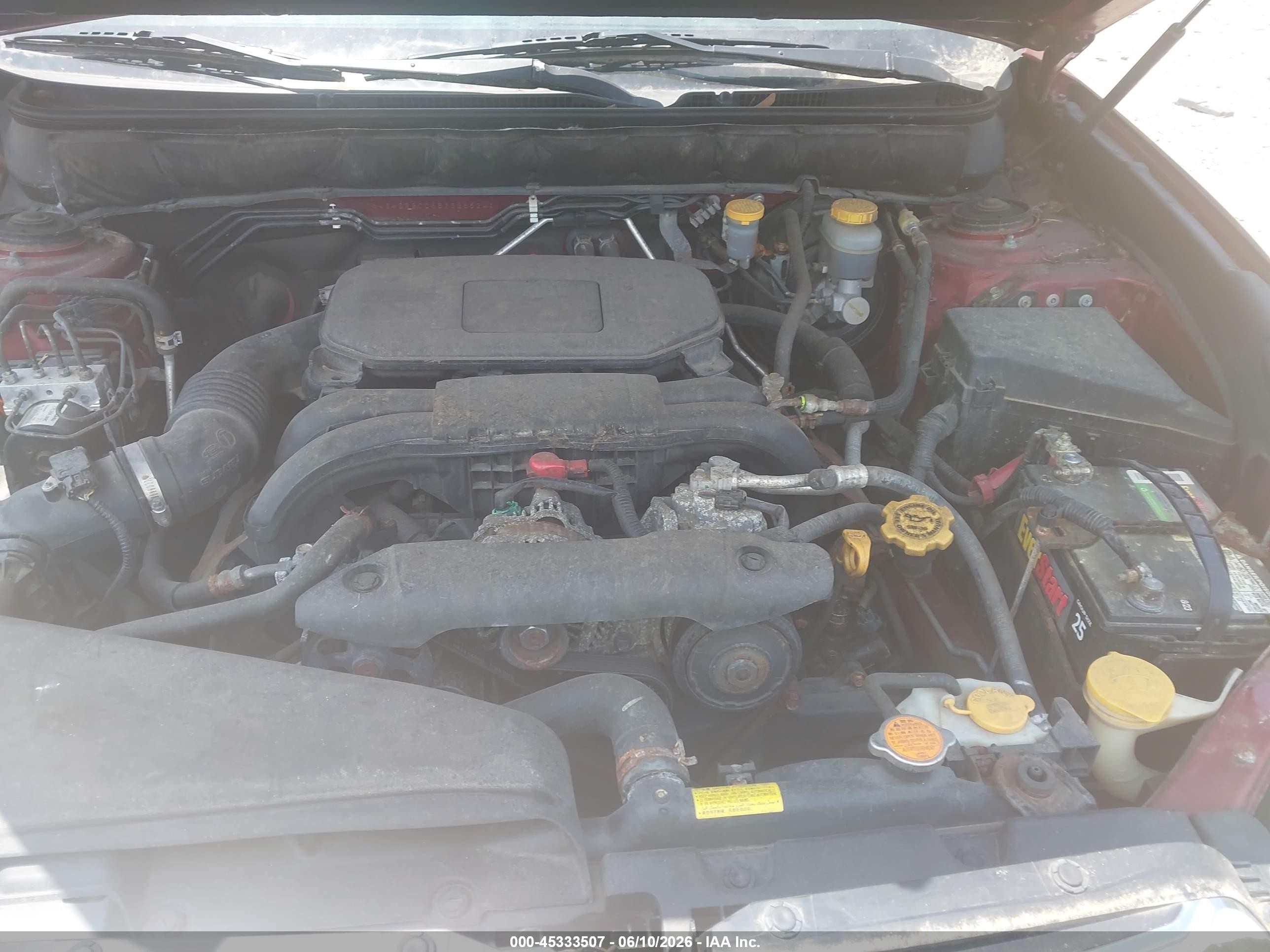 2011 Subaru Outback 2.5i Premium Red vin: 4S4BRBCC6B1326524