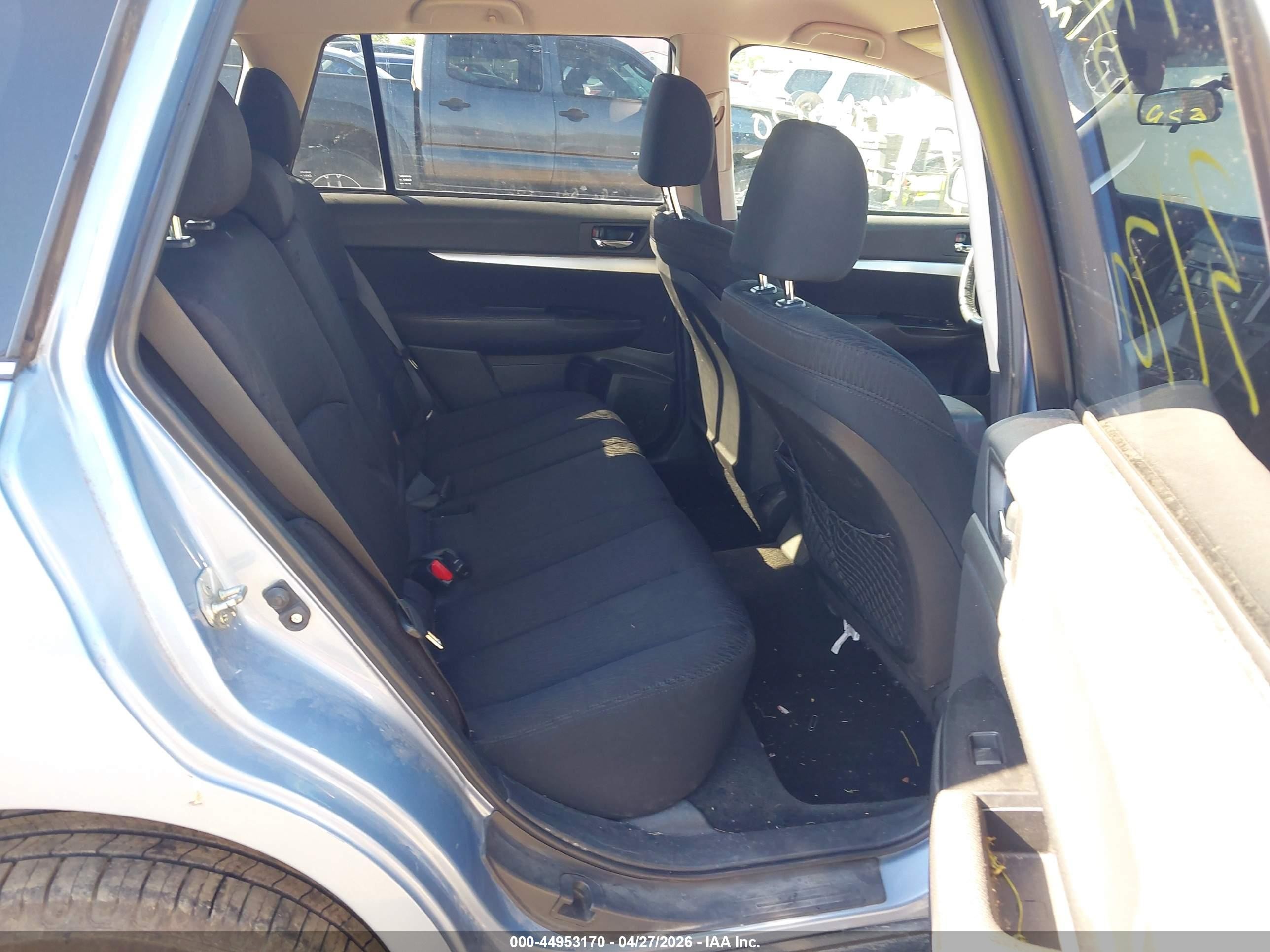 2011 Subaru Outback 2.5i Premium Blue vin: 4S4BRBCC6B3407074