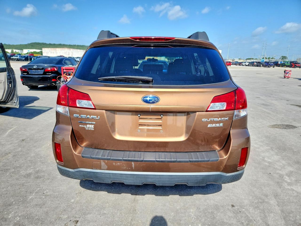 2011 Subaru Outback 2.5i Premium Brown vin: 4S4BRBCC6B3434064