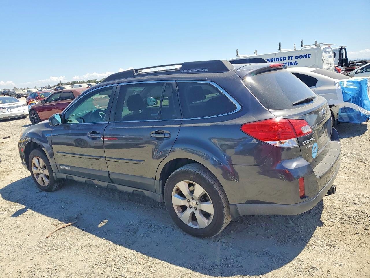 2012 Subaru Outback 2.5i Premium Gray vin: 4S4BRBCC6C3207779