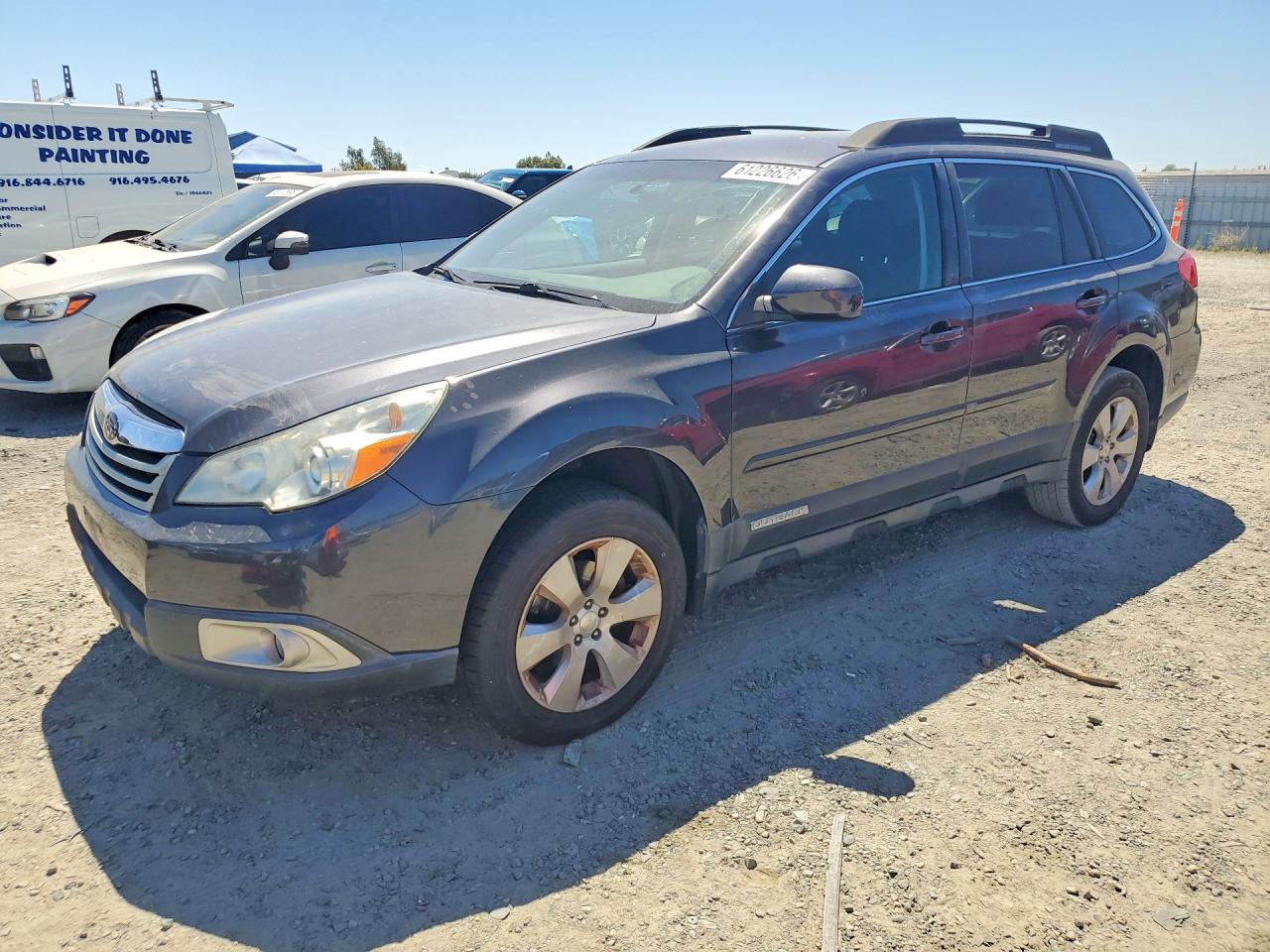 2012 Subaru Outback 2.5i Premium Серый vin: 4S4BRBCC6C3207779