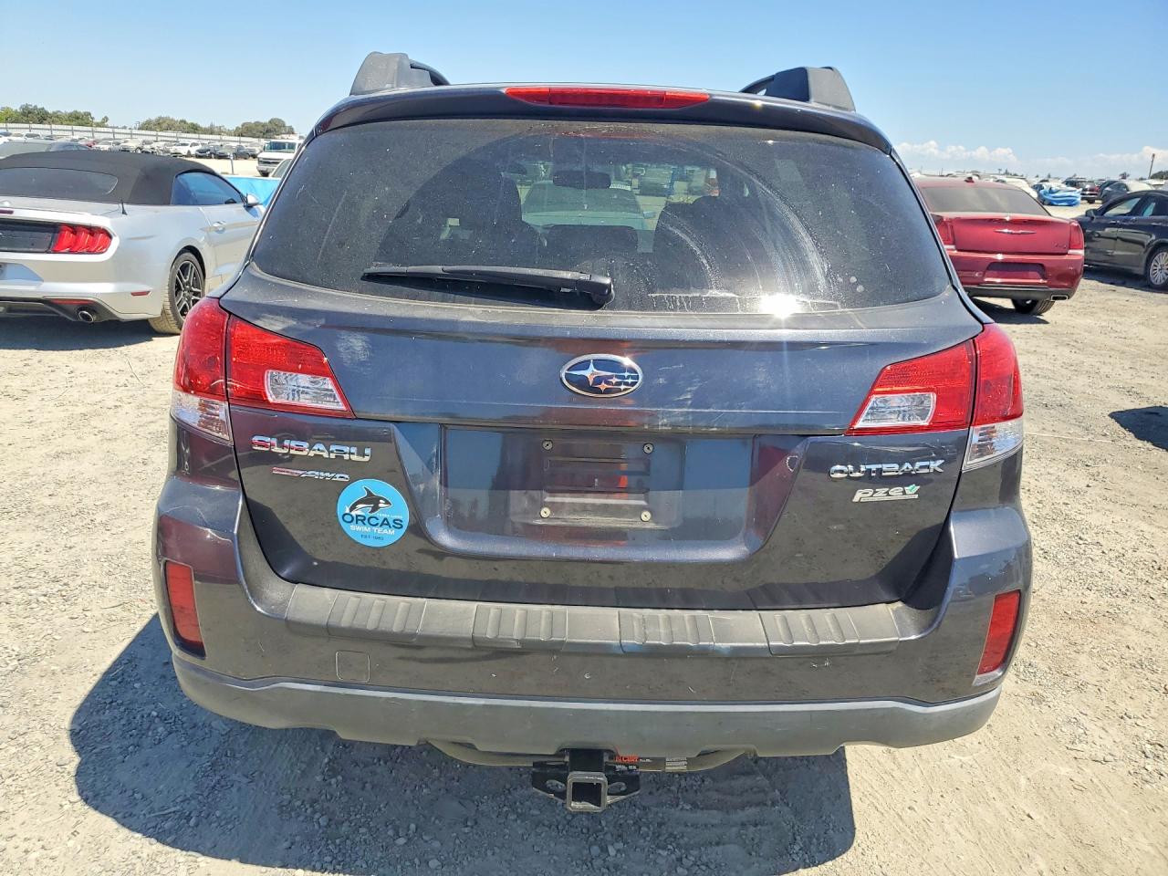 2012 Subaru Outback 2.5i Premium Gray vin: 4S4BRBCC6C3207779