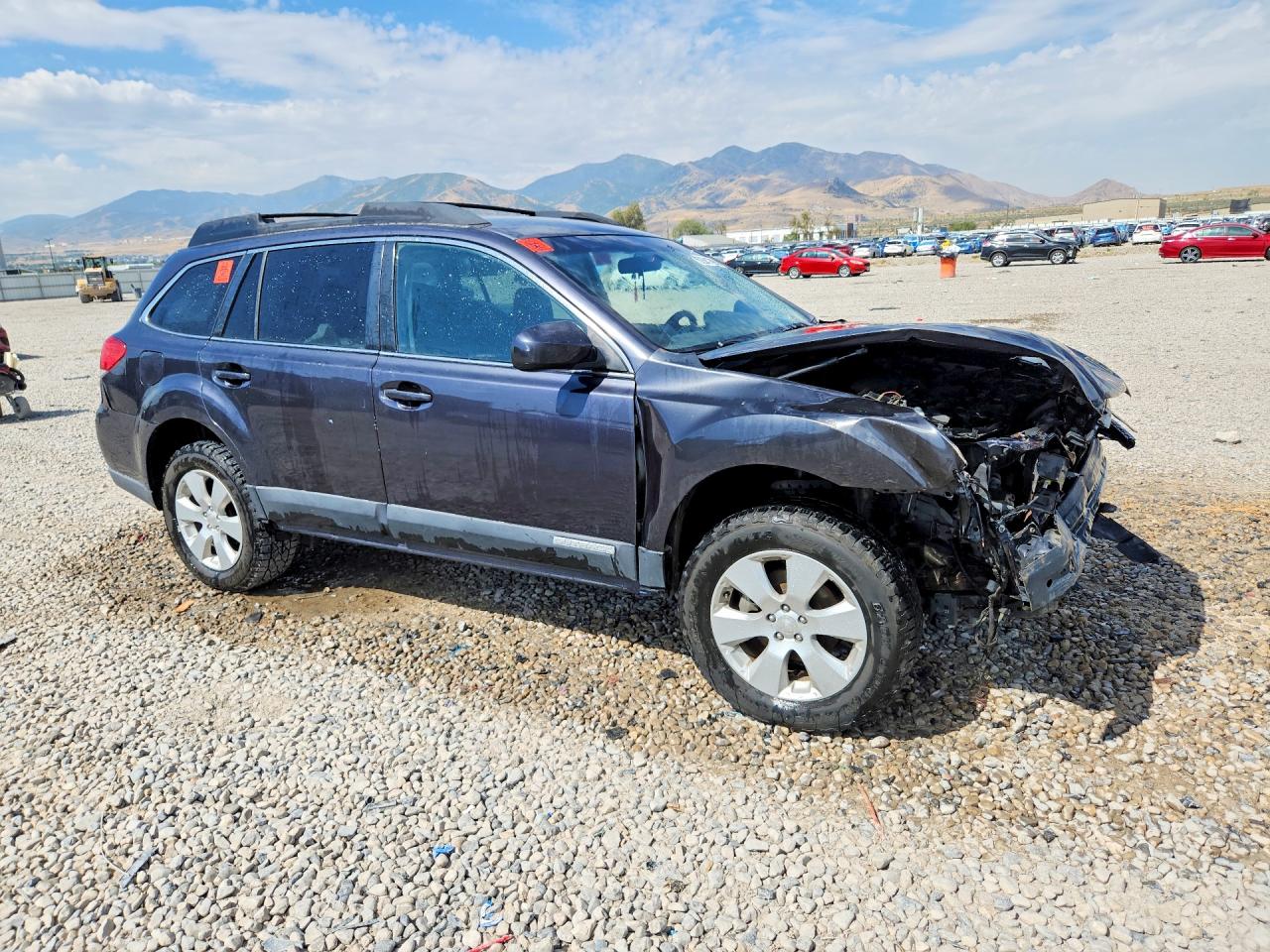 2012 Subaru Outback 2.5i Premium Charcoal vin: 4S4BRBCC6C3233654