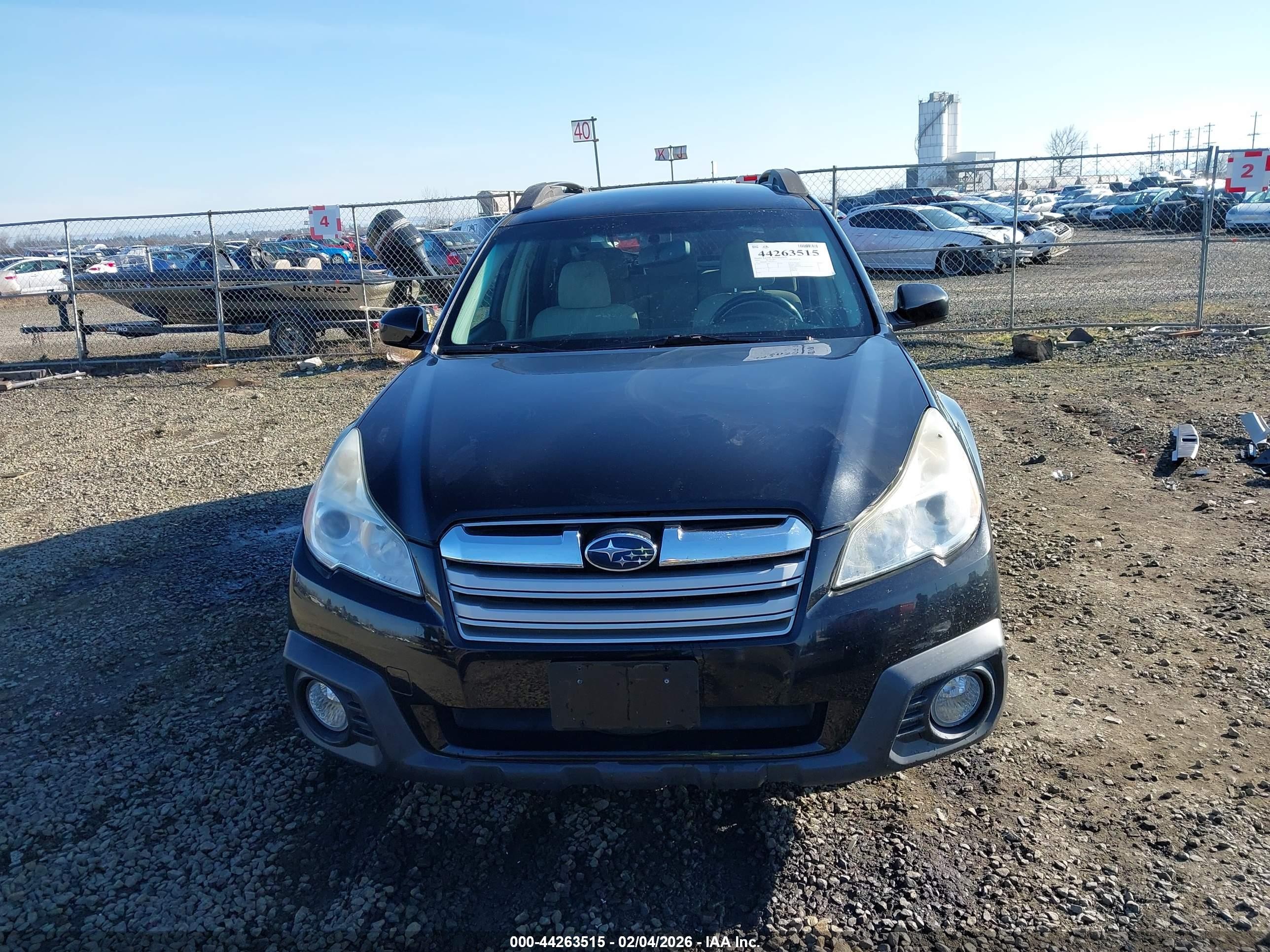 2013 Subaru Outback 2.5i Premium Black vin: 4S4BRBCC6D3206715