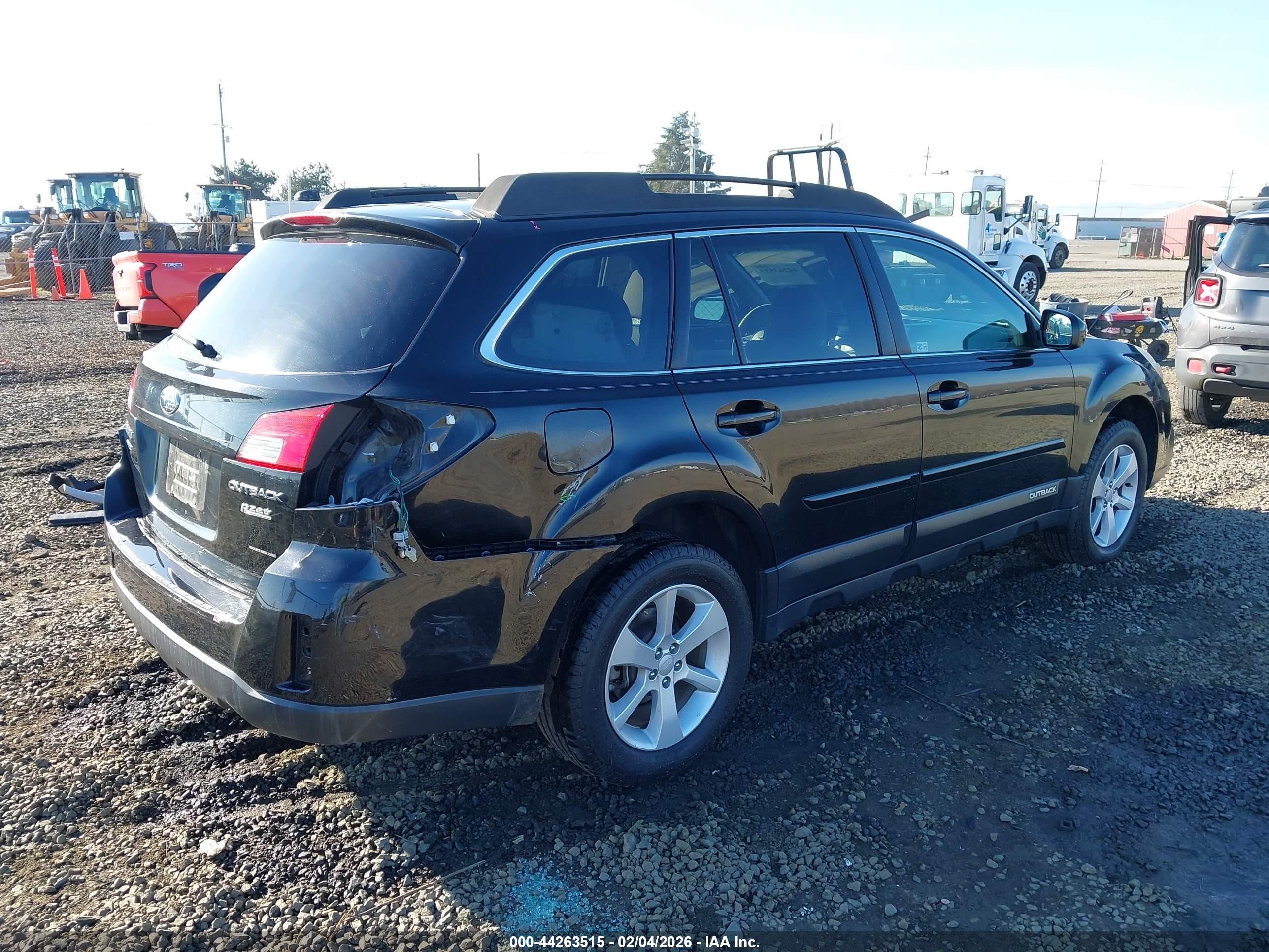 2013 Subaru Outback 2.5i Premium Black vin: 4S4BRBCC6D3206715