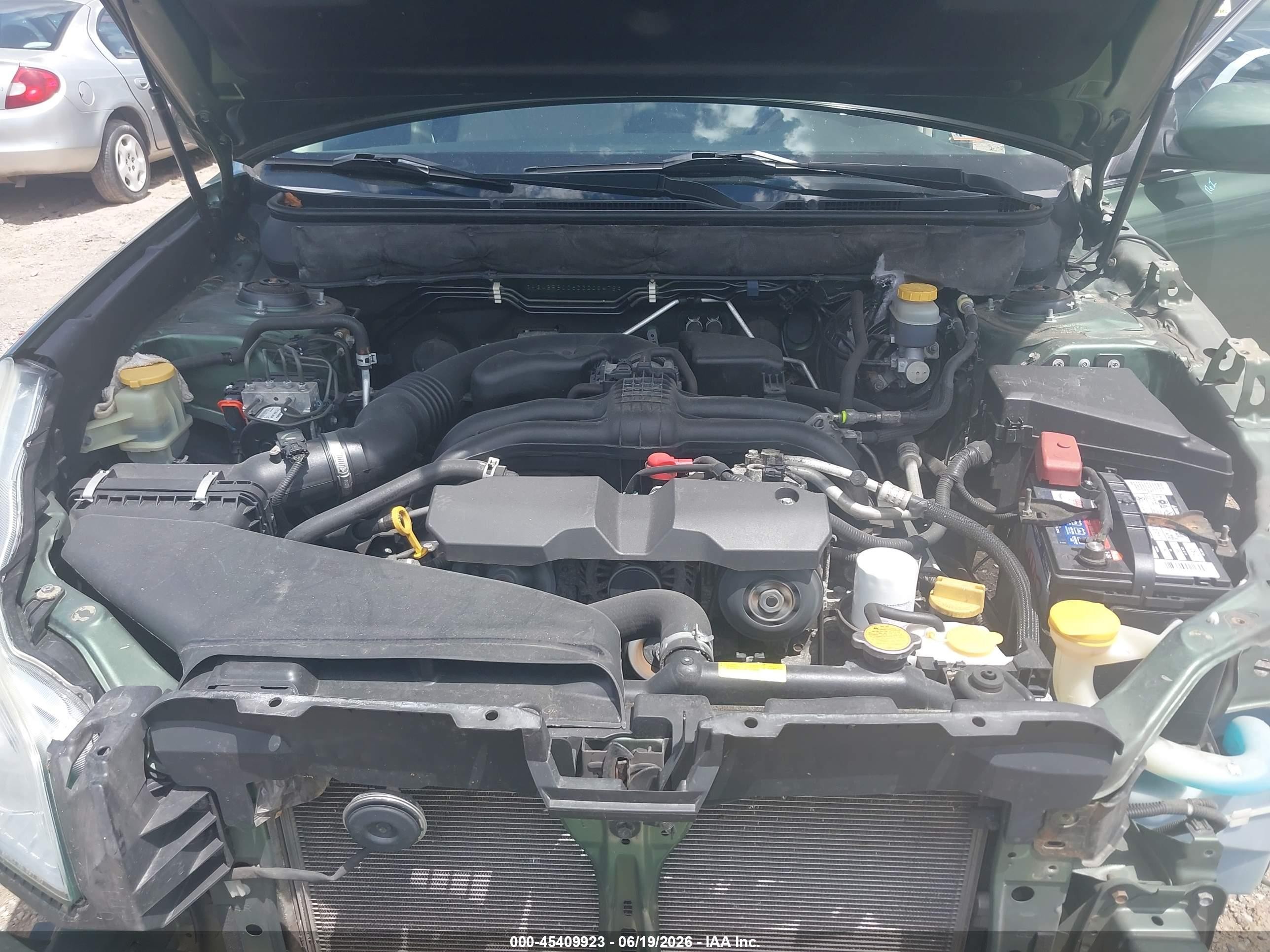 2013 Subaru Outback 2.5i Premium Зеленый vin: 4S4BRBCC6D3208478