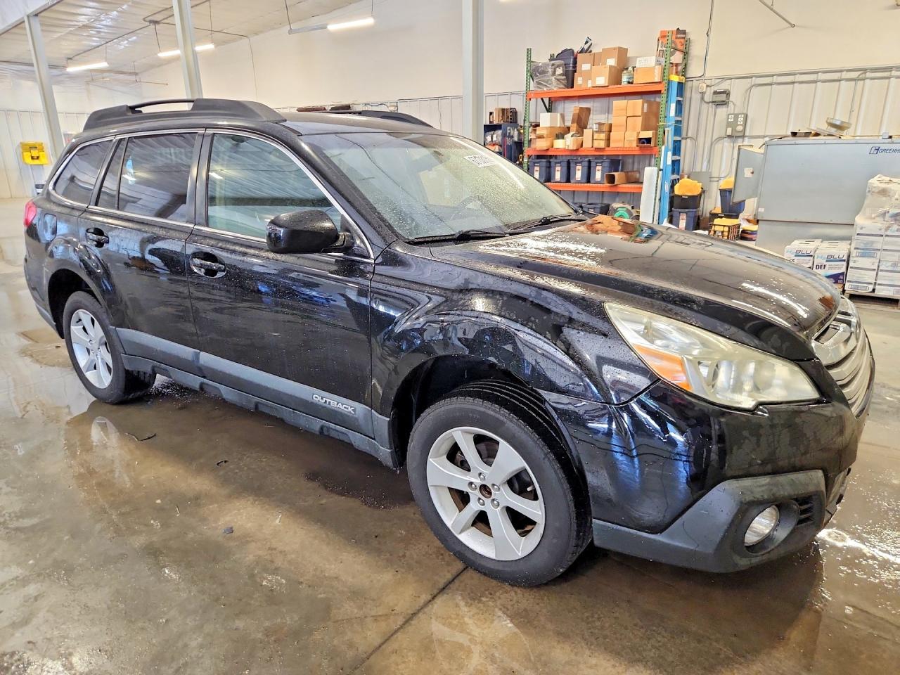 2013 Subaru Outback 2.5i Premium Black vin: 4S4BRBCC6D3215141